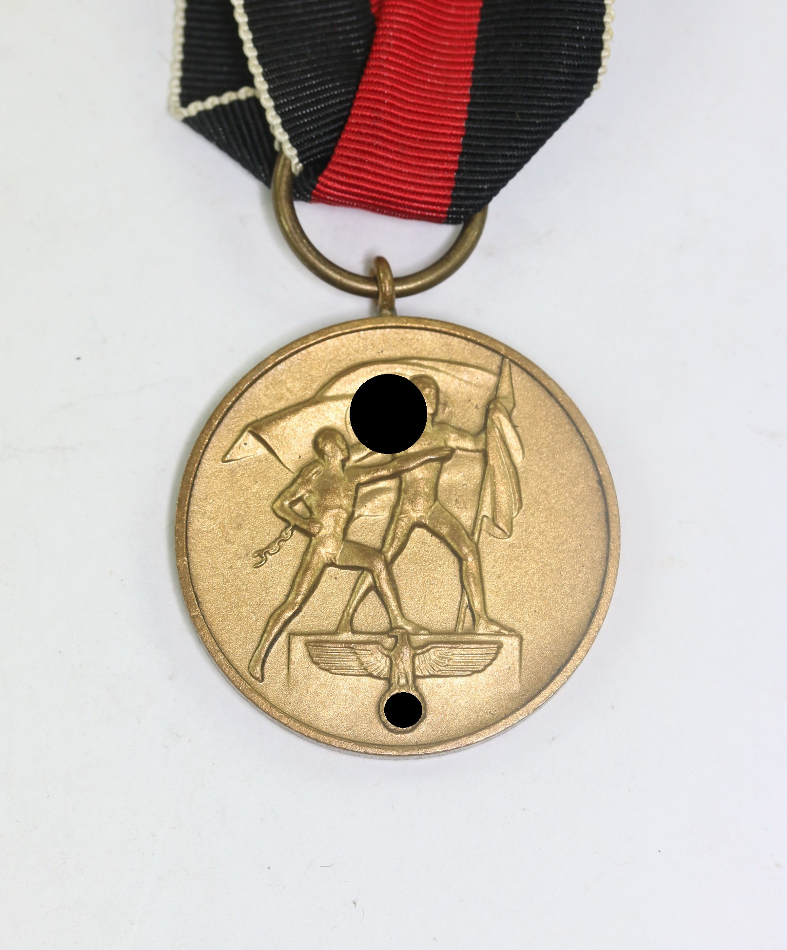 anschlu_medaille_sudetenland_1 Annexation of Czechoslavakia Medal. 1st October 1938. – Bild 1