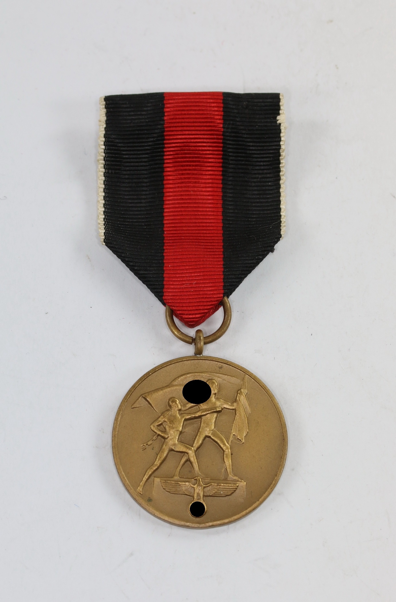 Annexation of Czechoslovakia Medal, Hauptmann Fritz Merkl – Bild 1