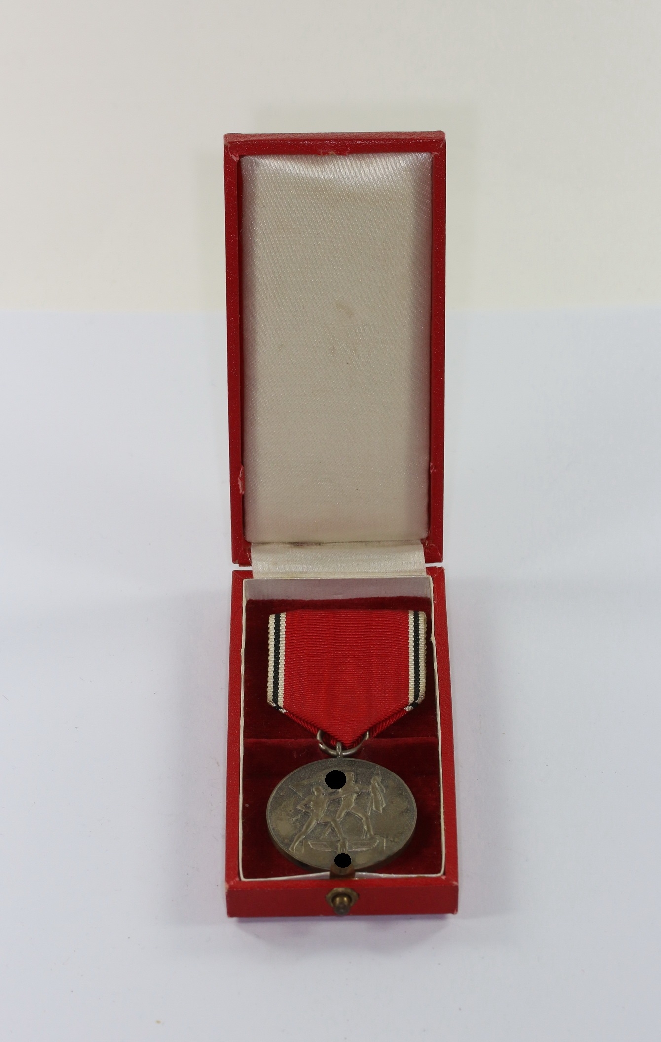 anschlussmedaille_oesterreich_im_etui_1__1_1 Cased Annexation of Austria Medal. – Bild 1