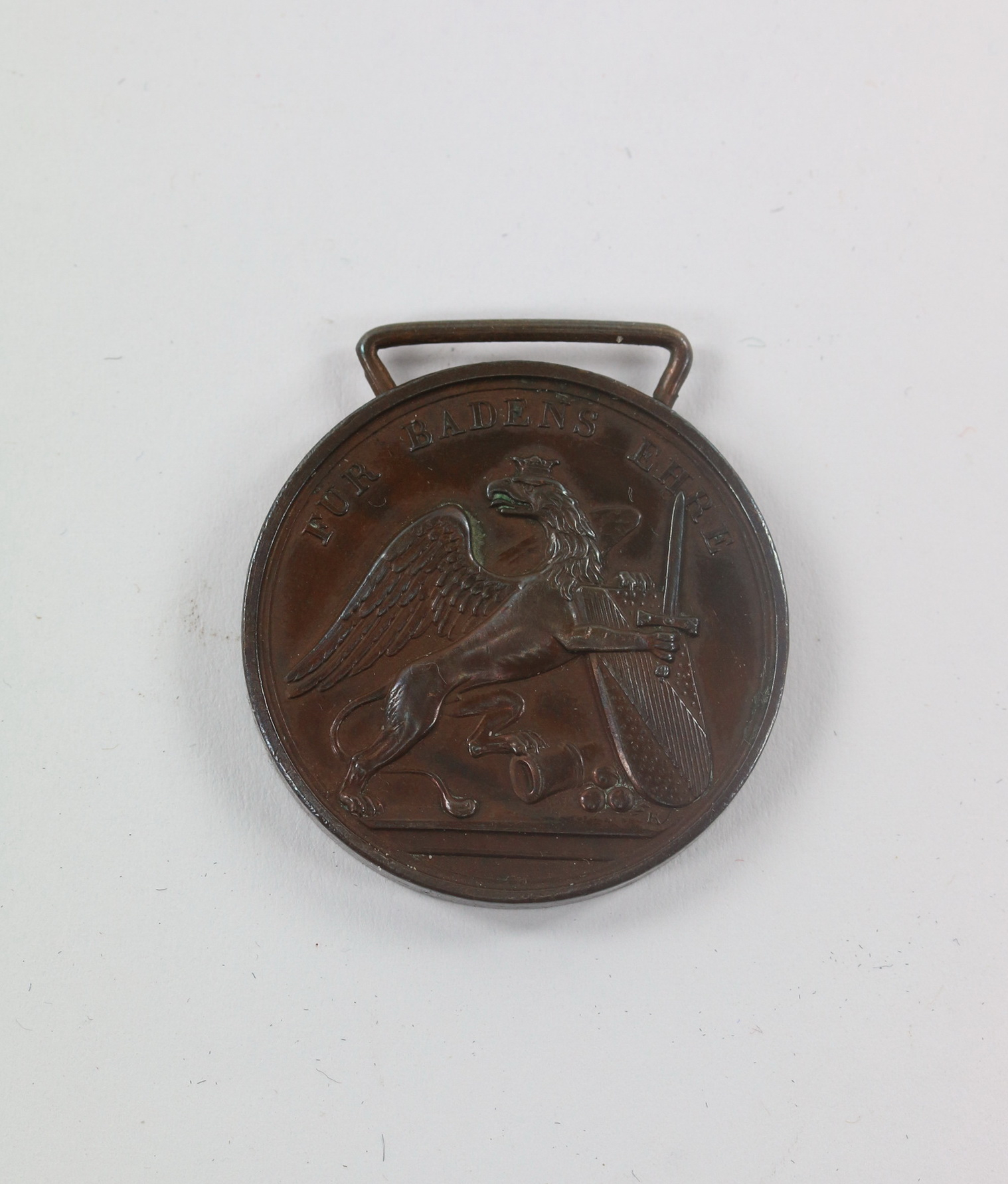 Baden, For Service in the Field Medal "Leopold für treuen Dienste im Kriege" - "Für Badens Ehre" – Bild 1
