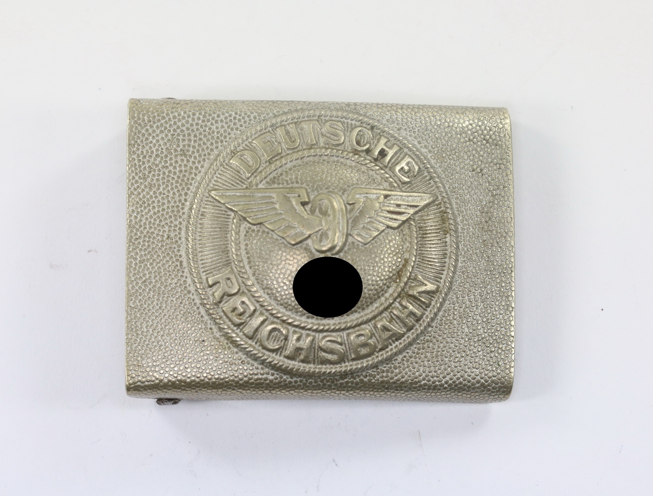 bahnschutz_deutsche_reichsbahn_dr_koppelschloss_f_r_mannschaften_1__1_4nd Deutsche Reichsbahn (DR), Bahnschutz Koppelschloss für Mannschaften – Bild 1