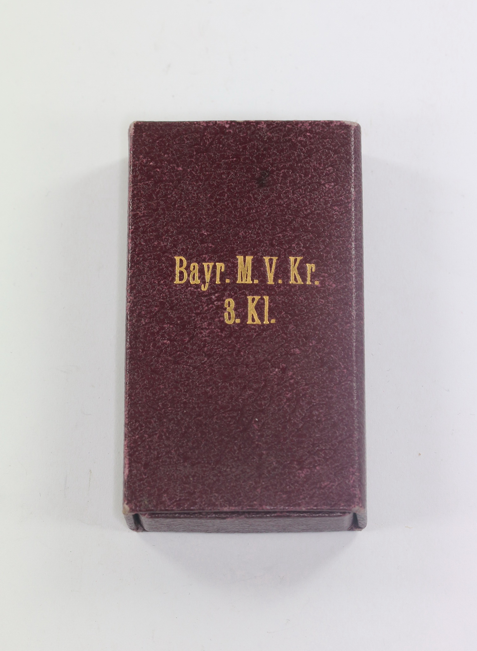 Bayern, Etui Militär Verdienstkreuz 3. Klasse, Deschler & Sohn München – Bild 1