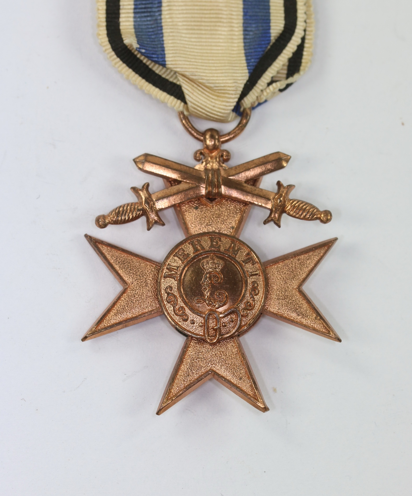 bayern_milit_rverdienstkreuz_3 Baverian Military Merit Cross 3rd Class with Swords. – Bild 1