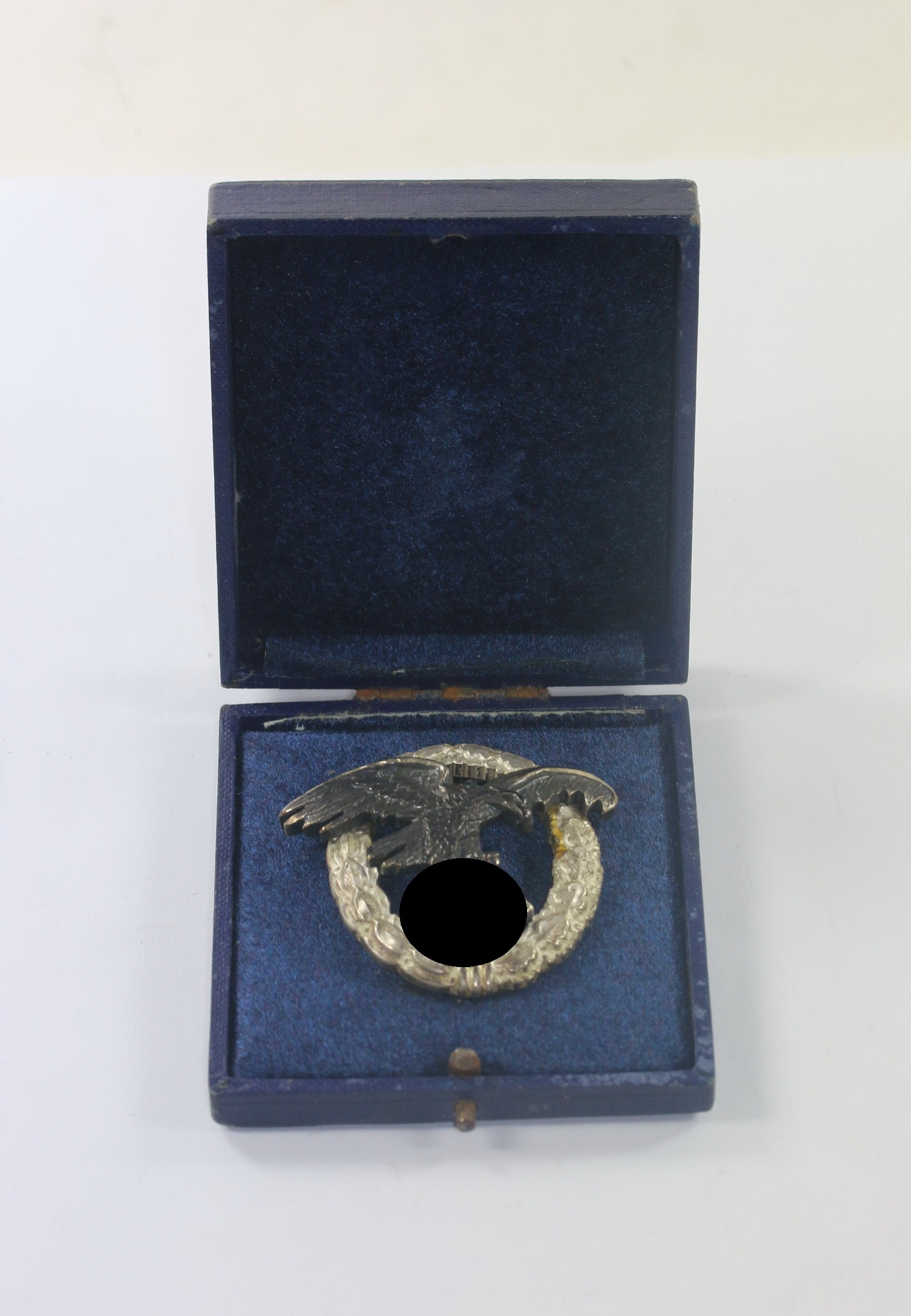 Cased Luftwaffe Observer Badge. Maker A (Assmann & Sohn, Lüdenscheid). – Bild 1
