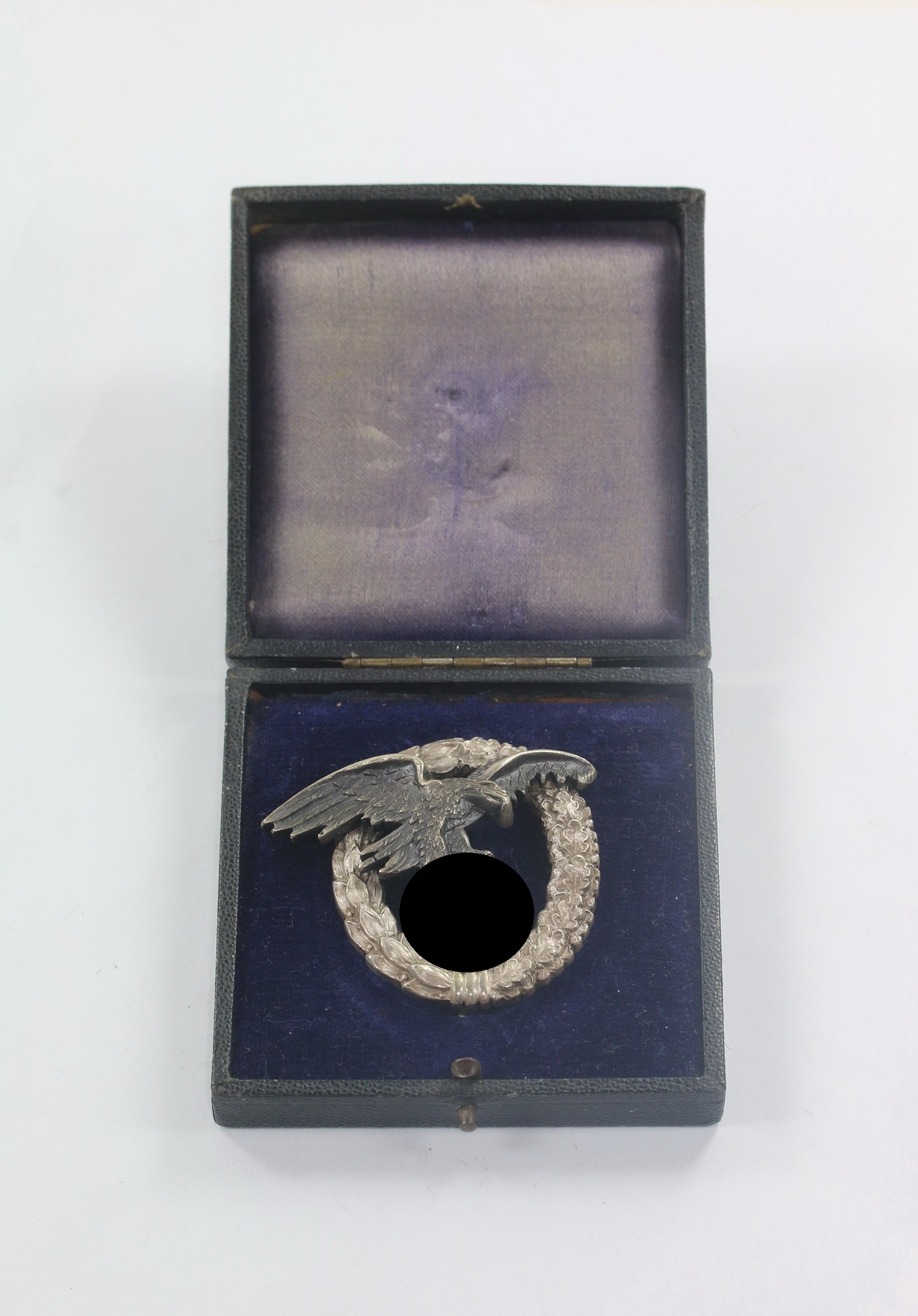 Cased Luftwaffe Observer Badge. Maker W. Deumer Lüdenscheid. – Bild 1