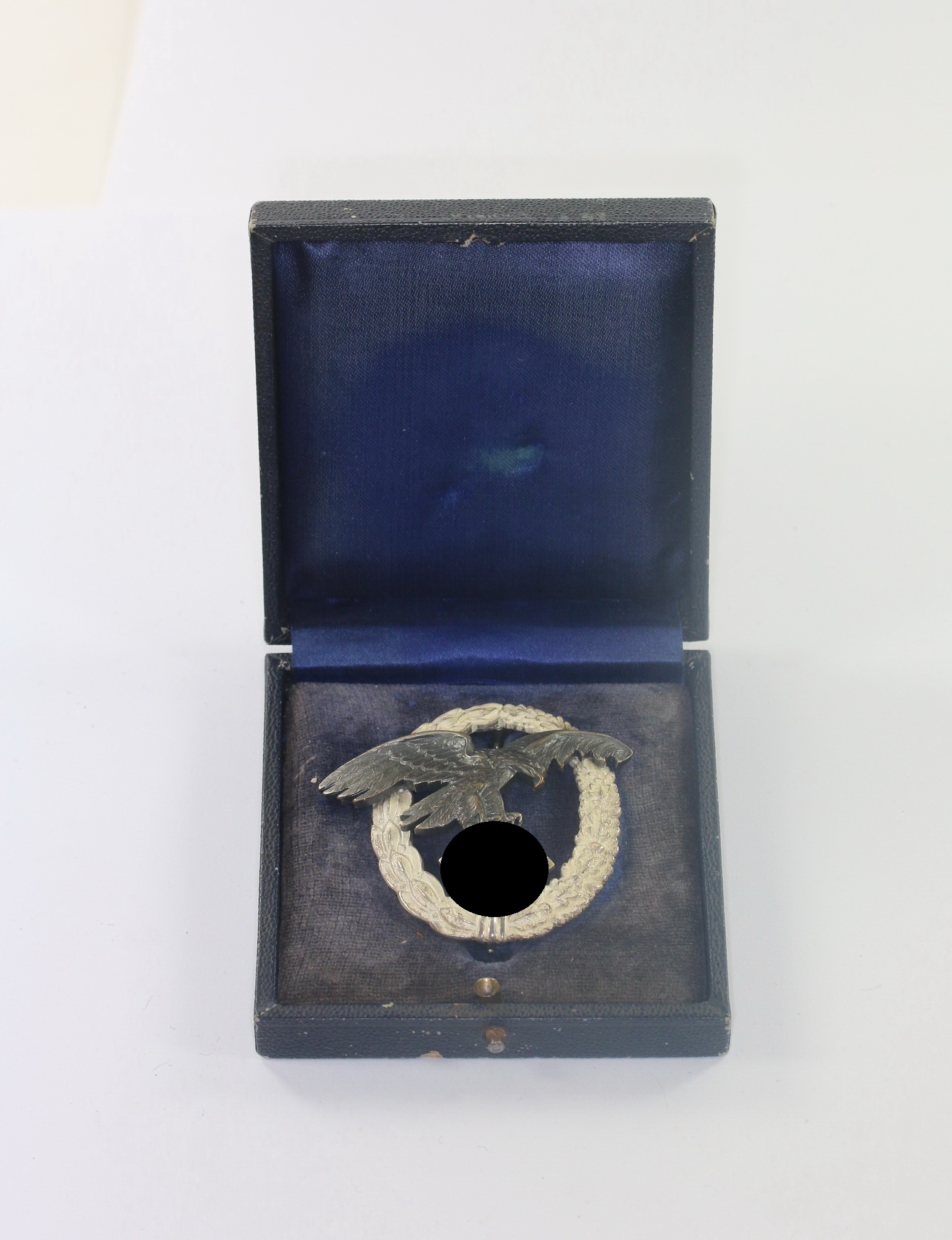 Cased Luftwaffe Observer Badge. Type Deumer (D1). – Bild 1