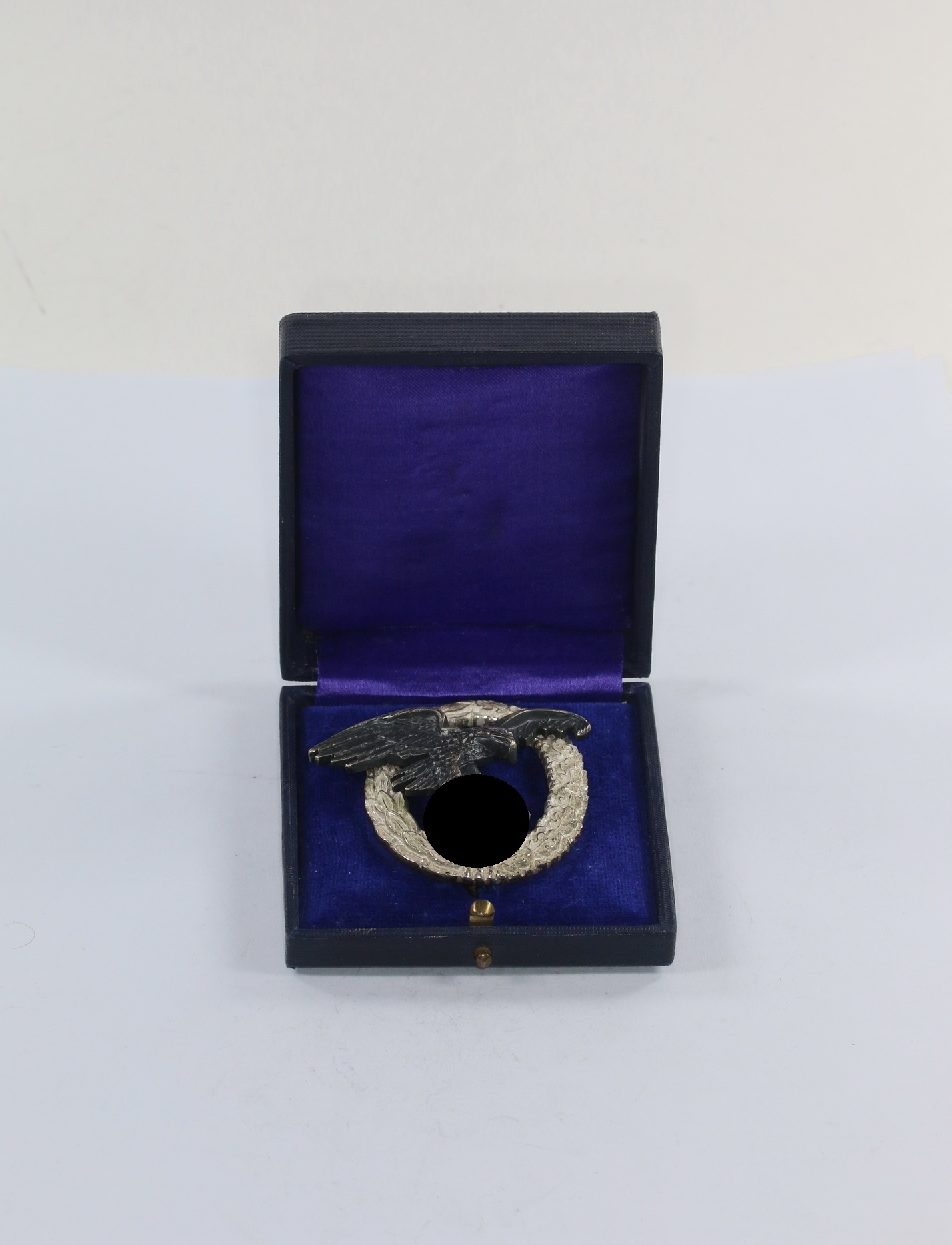 Cased Luftwaffe Observer Badge. Maker C.E. Juncker (J.2). – Bild 1