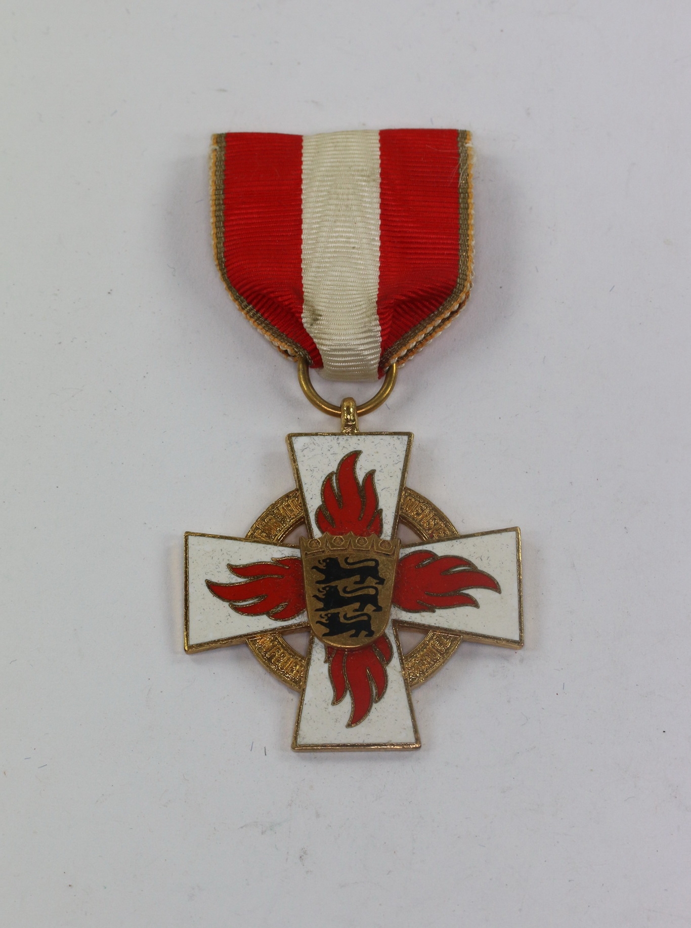 BRD, Baden Württemberg, Feuerwehr Ehrenzeichen für 40 Jahre – Bild 1