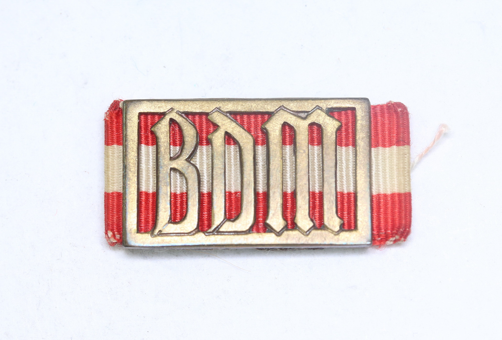 bund_deutscher_m_del_bdm_leistungsabzeichen_in_bronze_hst Bund Deutscher Mädel (BDM), Leistungsabzeichen in Bronze, Hst. RZM M1/15 (Ferdinand Hoffstätter, Bonn), B-Stück – Bild 1