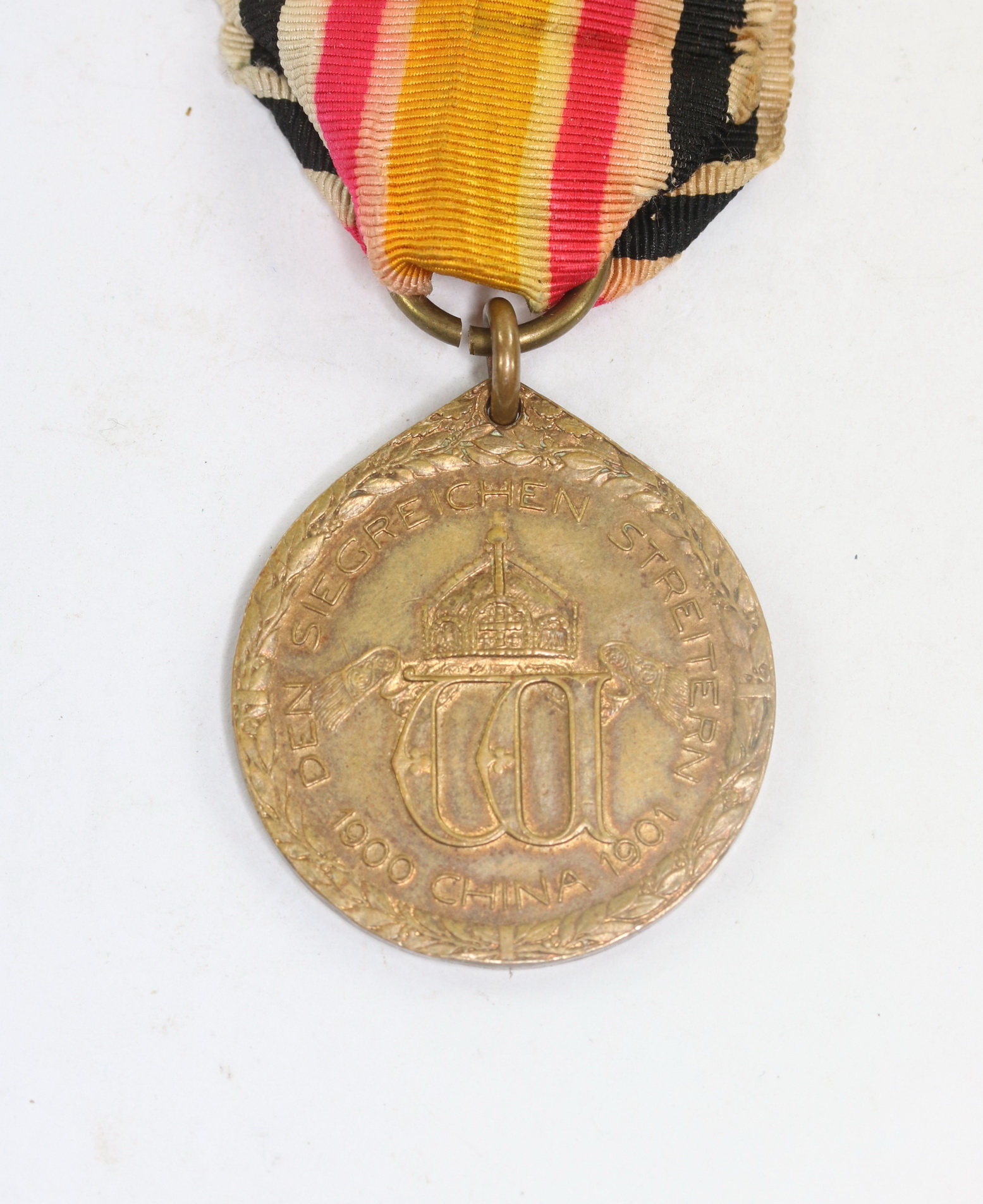 china_denkm_nze_f_r_k_mpfer_1901_den_siegreichen_streitern_1900_china_1901_1__4 China Campaign Medal for Combatants 1901, Den siegreichen Streitern 1900 China 1901 – Bild 1