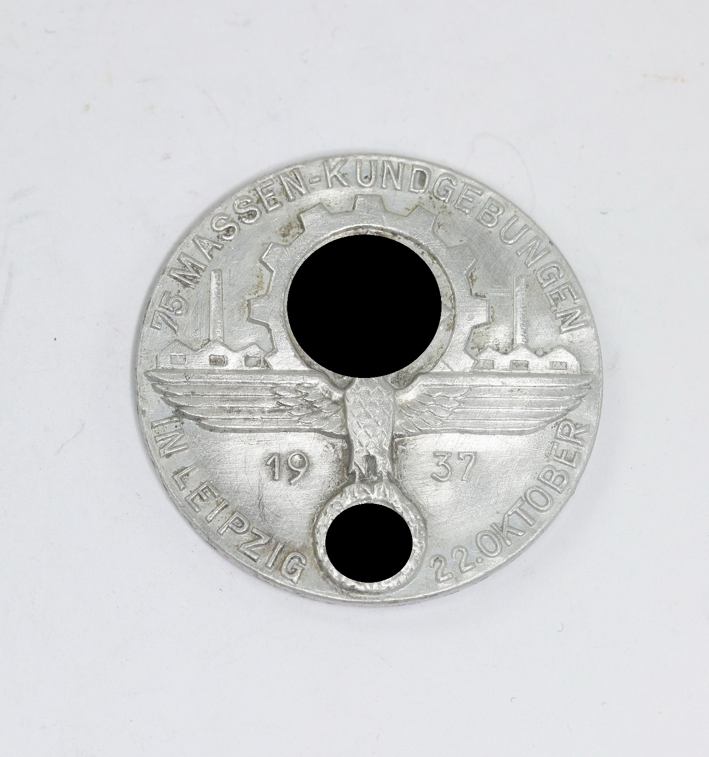 German Labour Front (DAF), 75 Massen Kundgebungen in Leipzig 22. Oktober 1937 – Bild 1