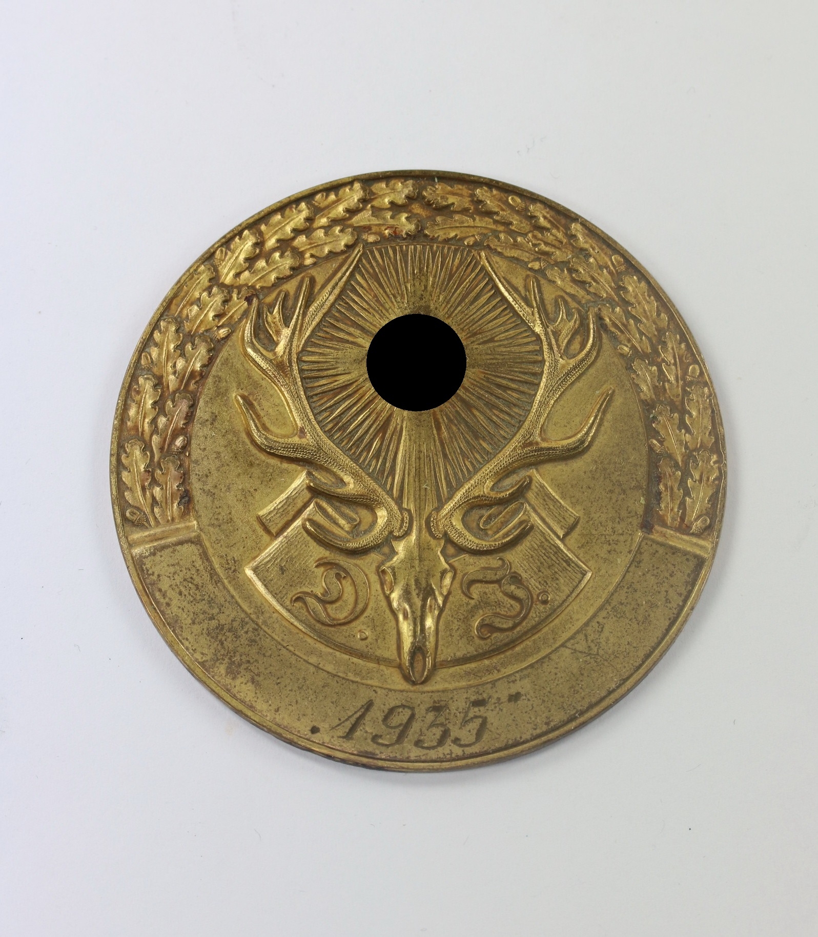 German Hunters Association (D.J.), Bronze Merit Medal 1935, Ges. Gesch. – Bild 1