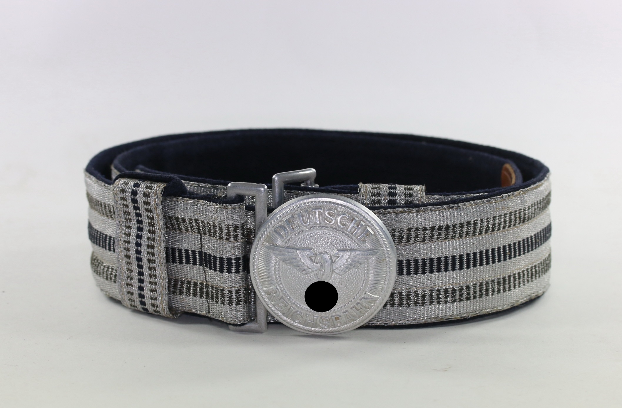 German Railway/ Bahnschutz, Officer Belt. Maker A. – Bild 1
