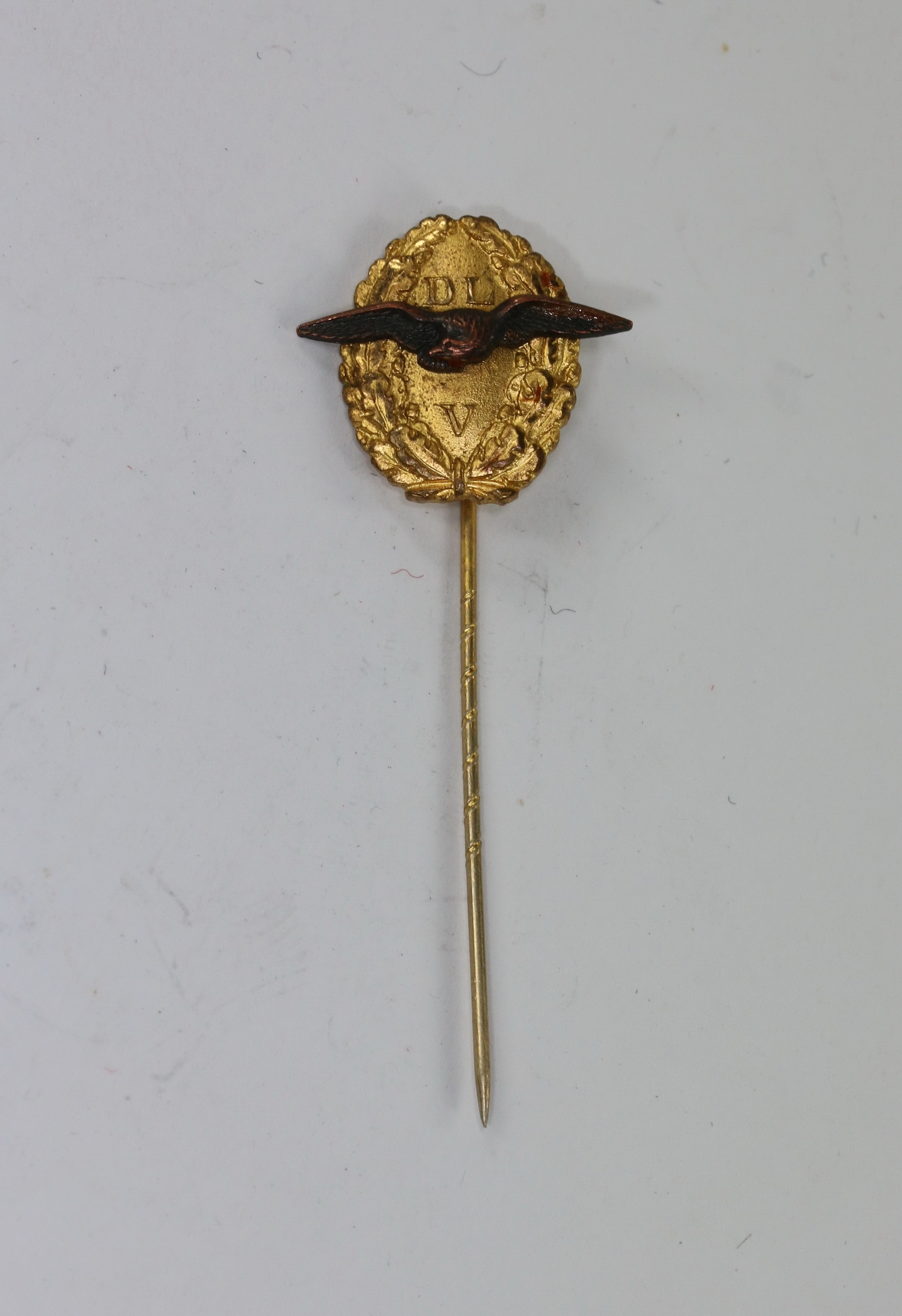 deutscher_luftfahrt_verband_dlv_mitgliedsabzeichen_2 Deutscher Luftfahrt Verband (DLV), 2nd Pattern Membership Badge. – Bild 1