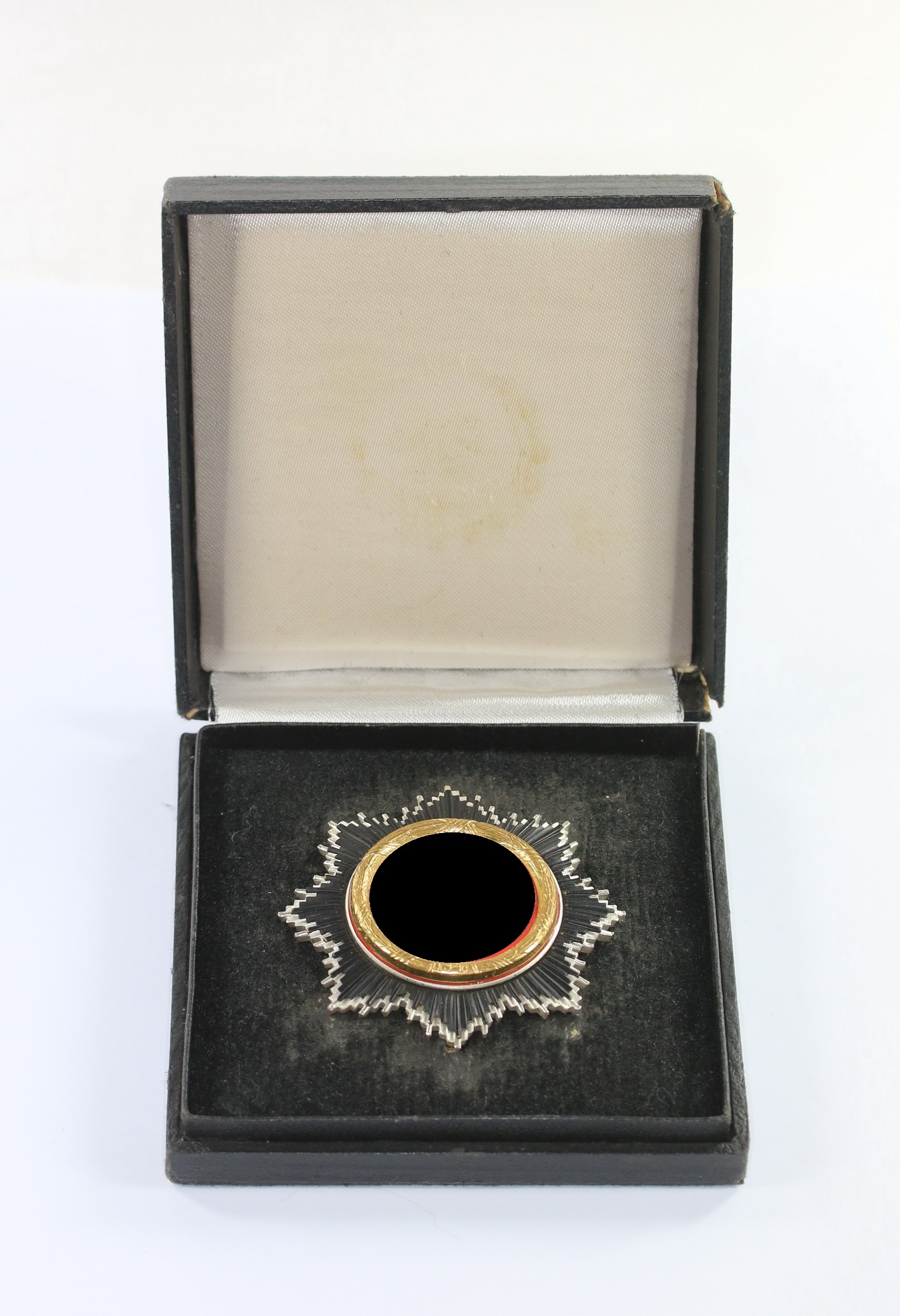 German Cross in Gold in Case. Type Rudof Souval (Post 1945). – Bild 1