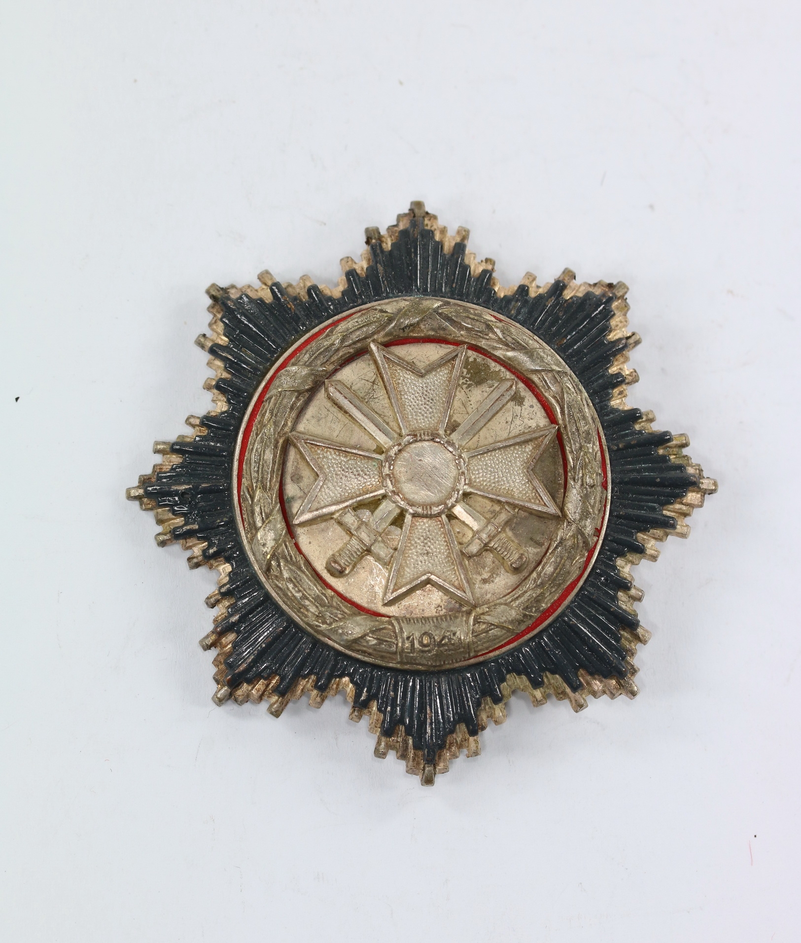 deutsches_kreuz_in_silber_ausf_hrung_1957_steinhauer_l_ck_1_ 1957 German Cross in Silver. Type Steinhauer & Lück. – Bild 1