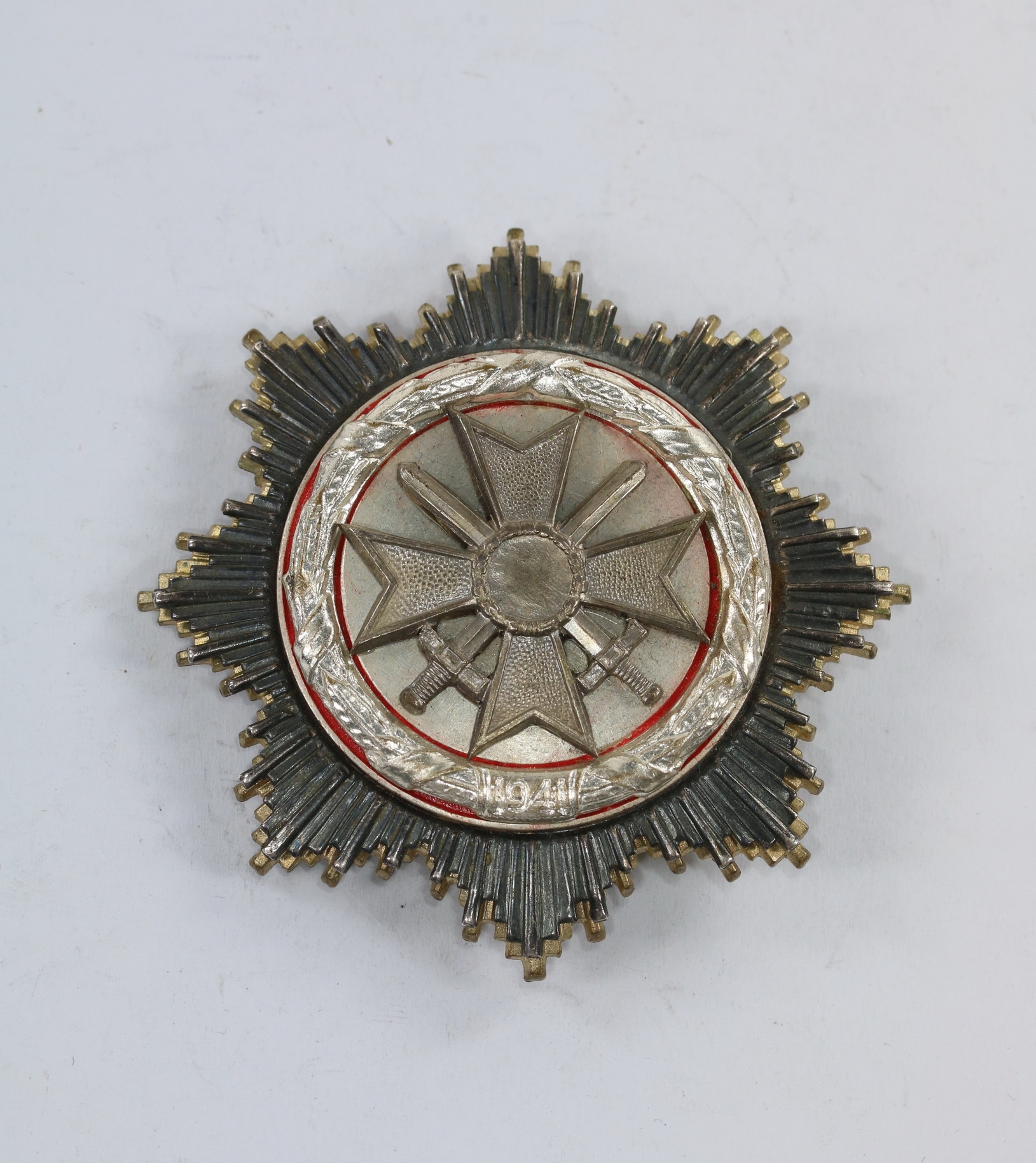 deutsches_kreuz_in_silber_ausf_hrung_1957_steinhauer_l_ck_1__1 German Cross in Silver 1957 Pattern. Type Steinhauer & Lück. – Bild 1