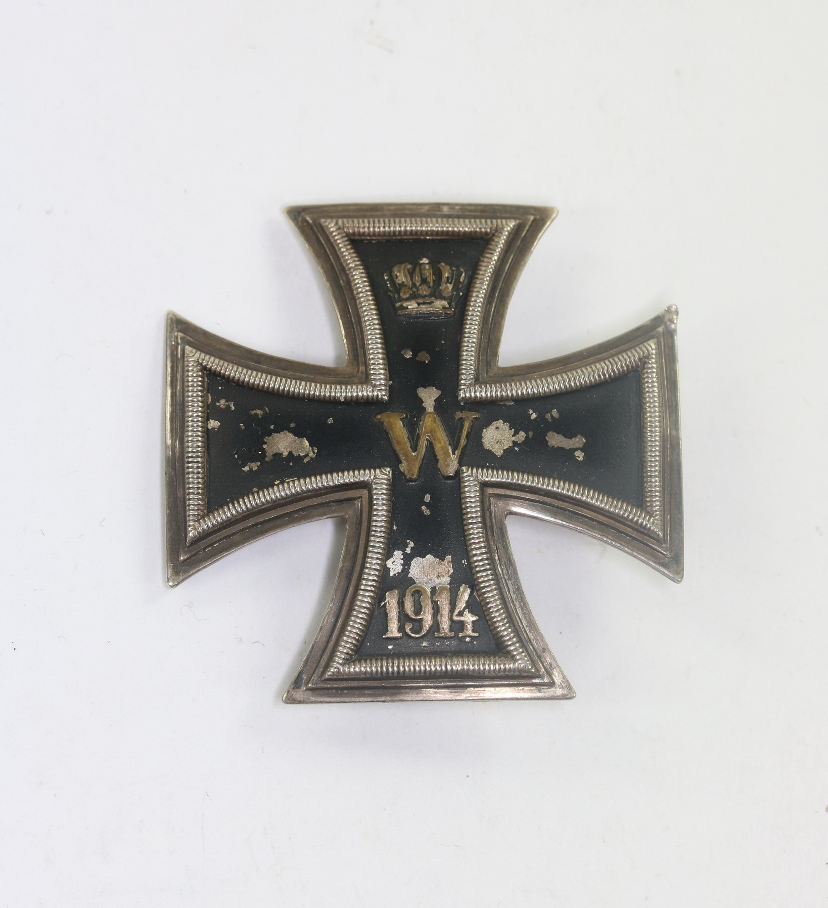 eisernes_kreuz_1 Iron Cross 1st Class 1914, 800 Silver.Type B.H. Mayer, Non-magnetic. – Bild 1