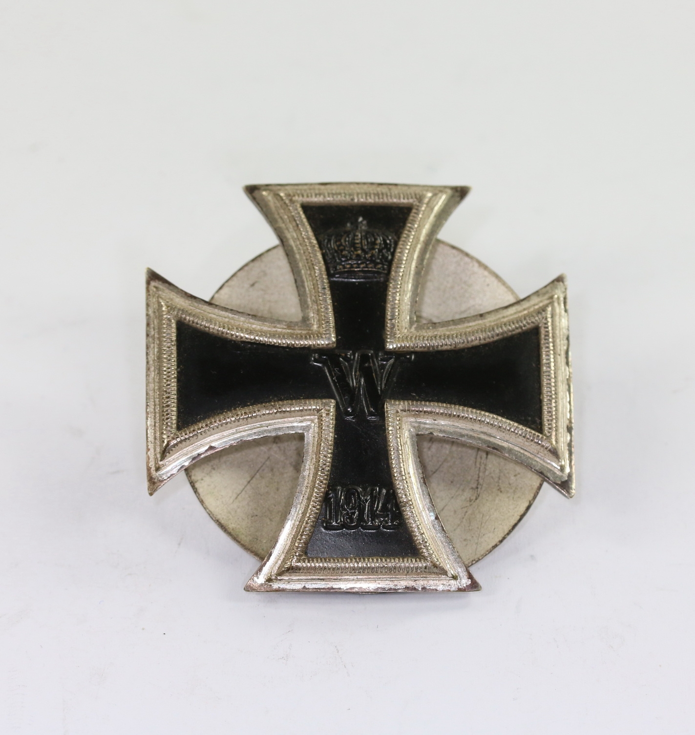 Eisernes Kreuz 1. Klasse 1914, an Scheibe und Mutter – Bild 1