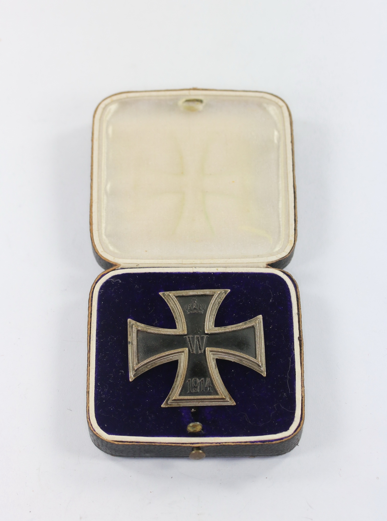 eisernes_kreuz_1 Cased Iron Cross 1st Class 1914. Maker Carl Dillenius. – Bild 1