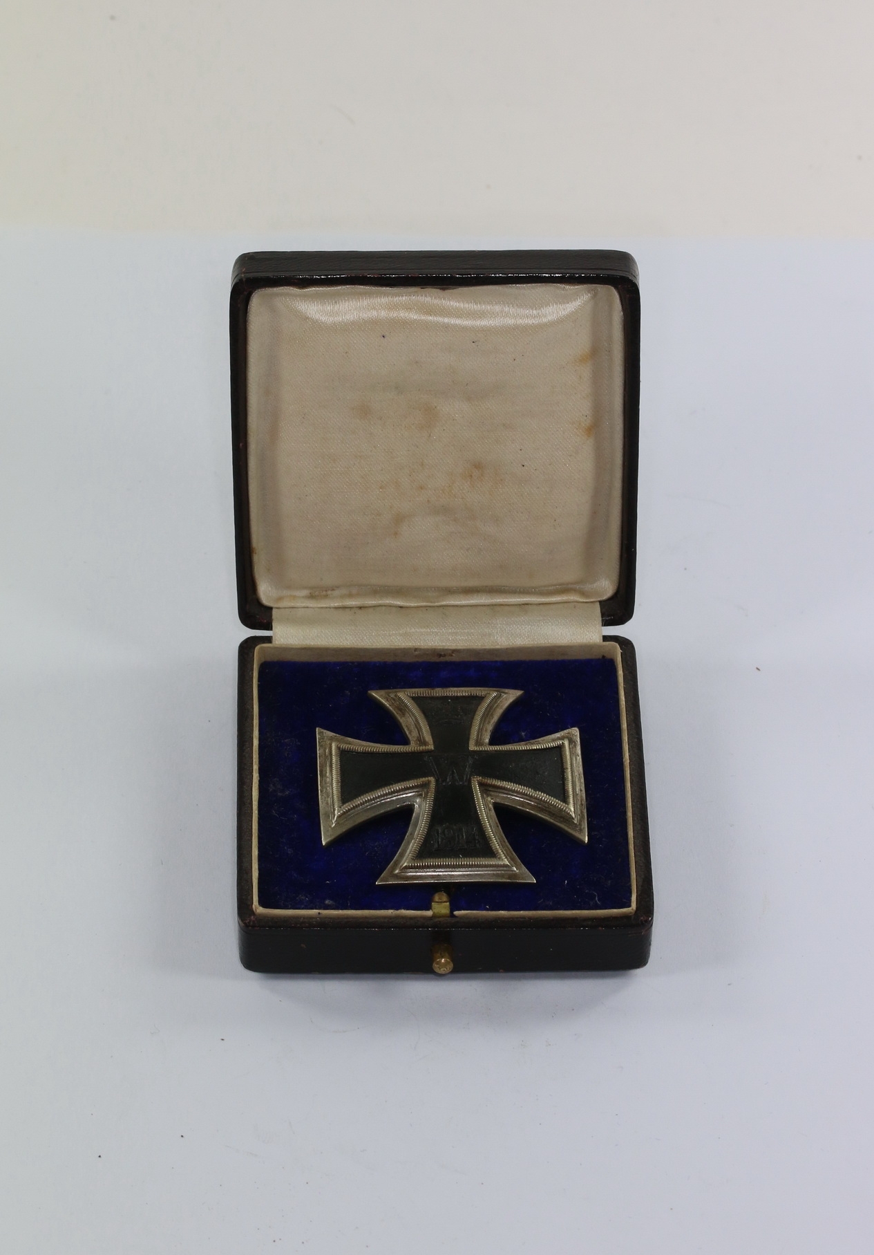eisernes_kreuz_1 Cased iron Cross 1st Class 1914. Maker AWS. – Bild 1