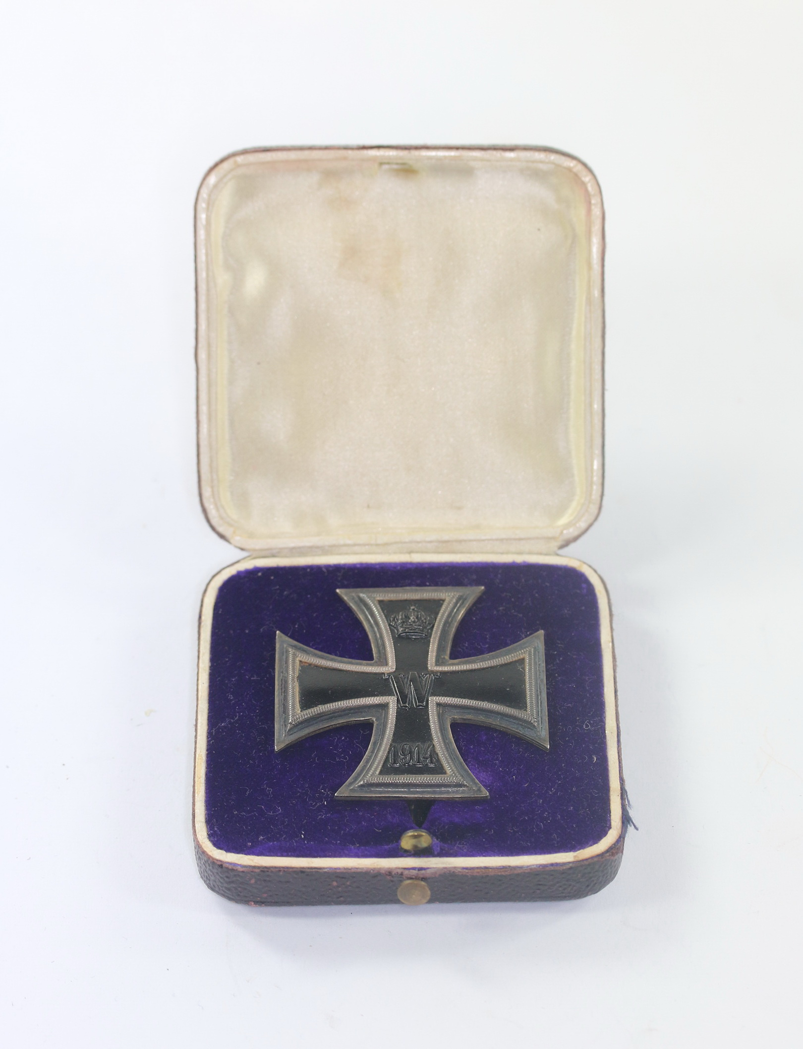 eisernes_kreuz_1 Cased Iron Cross 1st Class 1914. Maker FR (Friedländer Berlin. – Bild 1