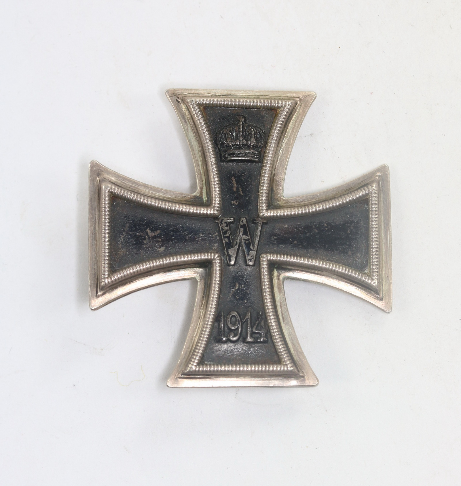 eisernes_kreuz_1 Iron Cross 1st Class 1914. Maker KO, Engraved (!) "Leut. Gerber 1916" – Bild 1
