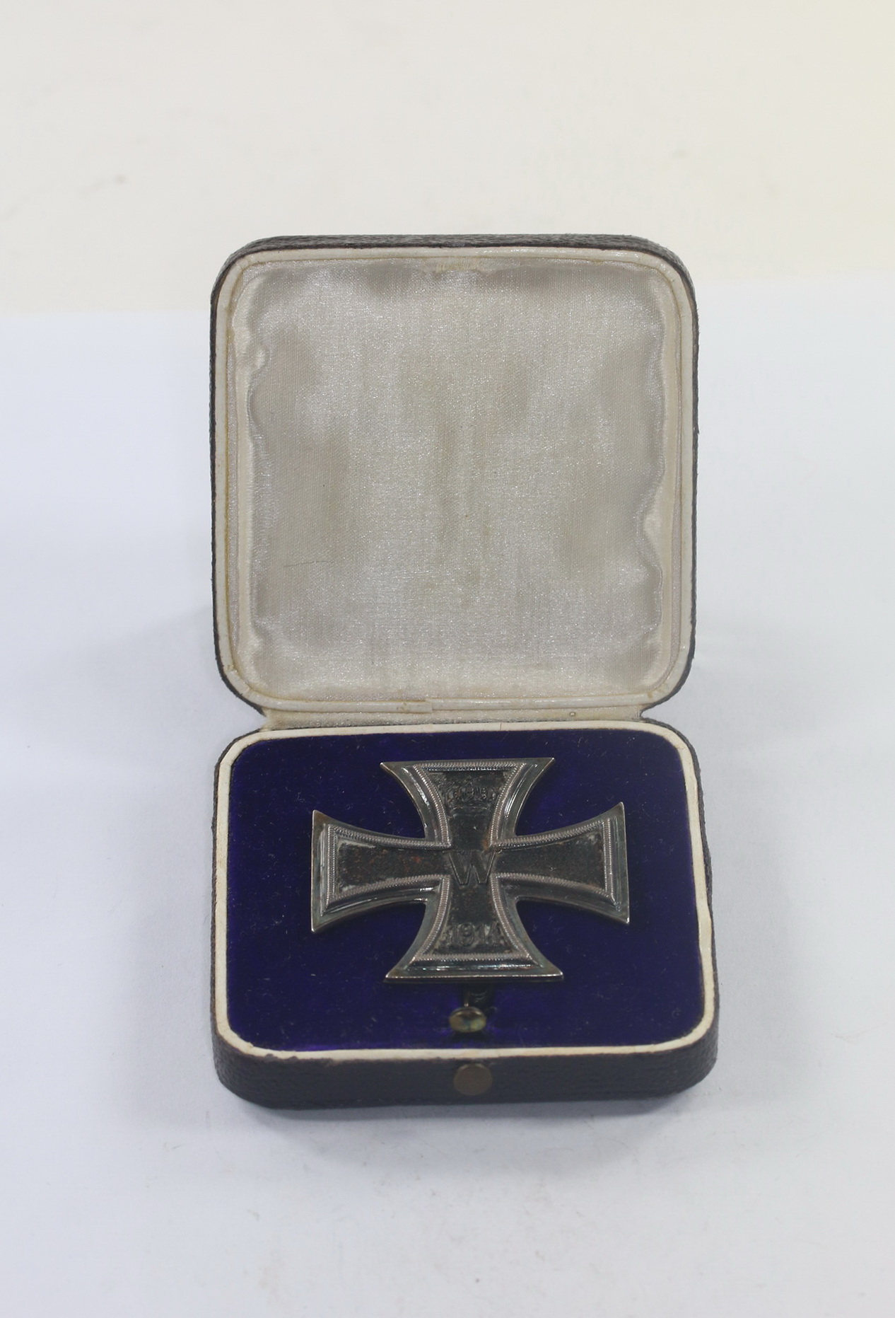 eisernes_kreuz_1 Cased Iron Cross 1st Class 1914. Maker SW. – Bild 1