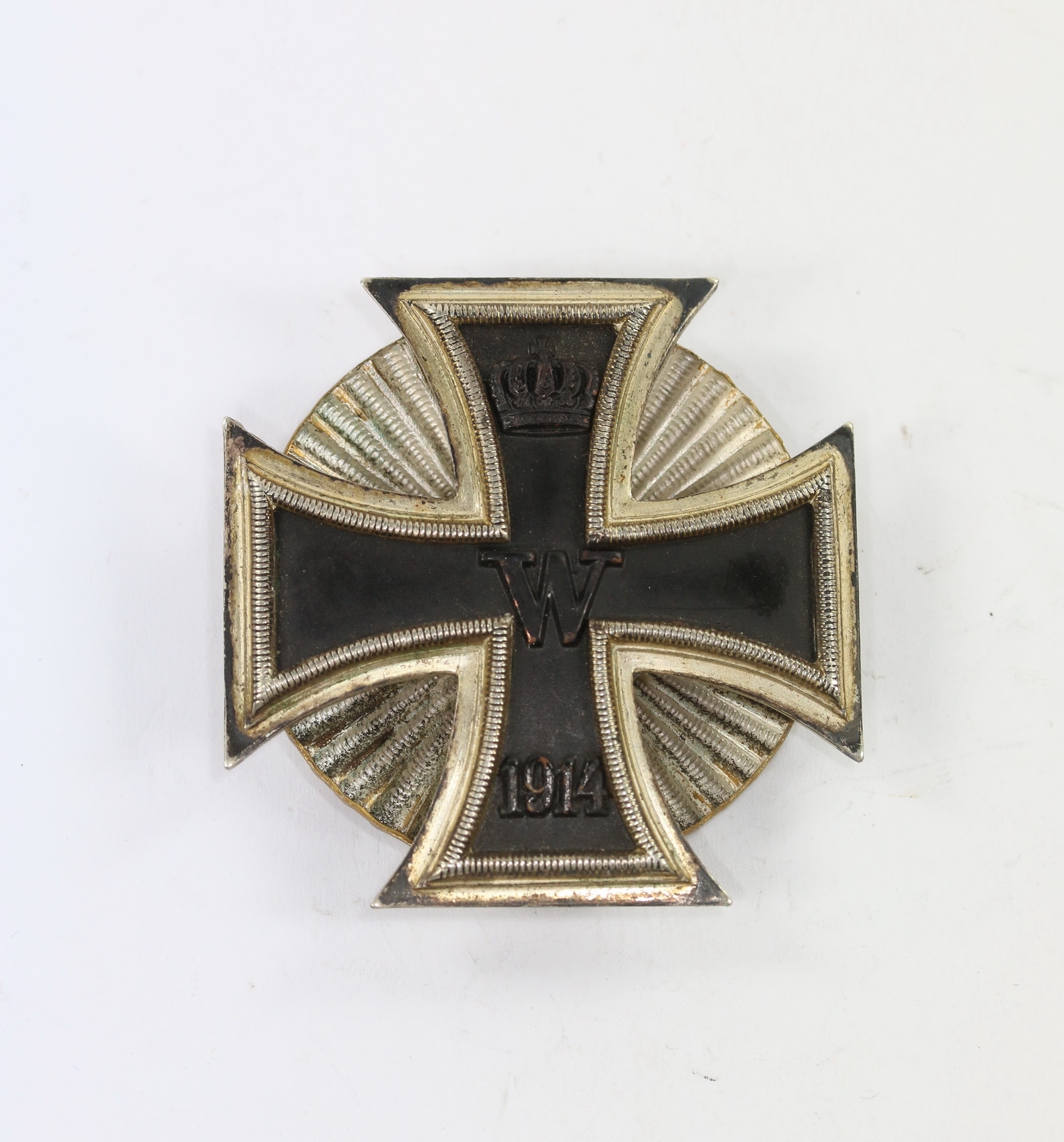 eisernes_kreuz_1 Iron Cross 1st Class 1914 in the Pattern from 1939 on Screwback. Type Deumer. – Bild 1