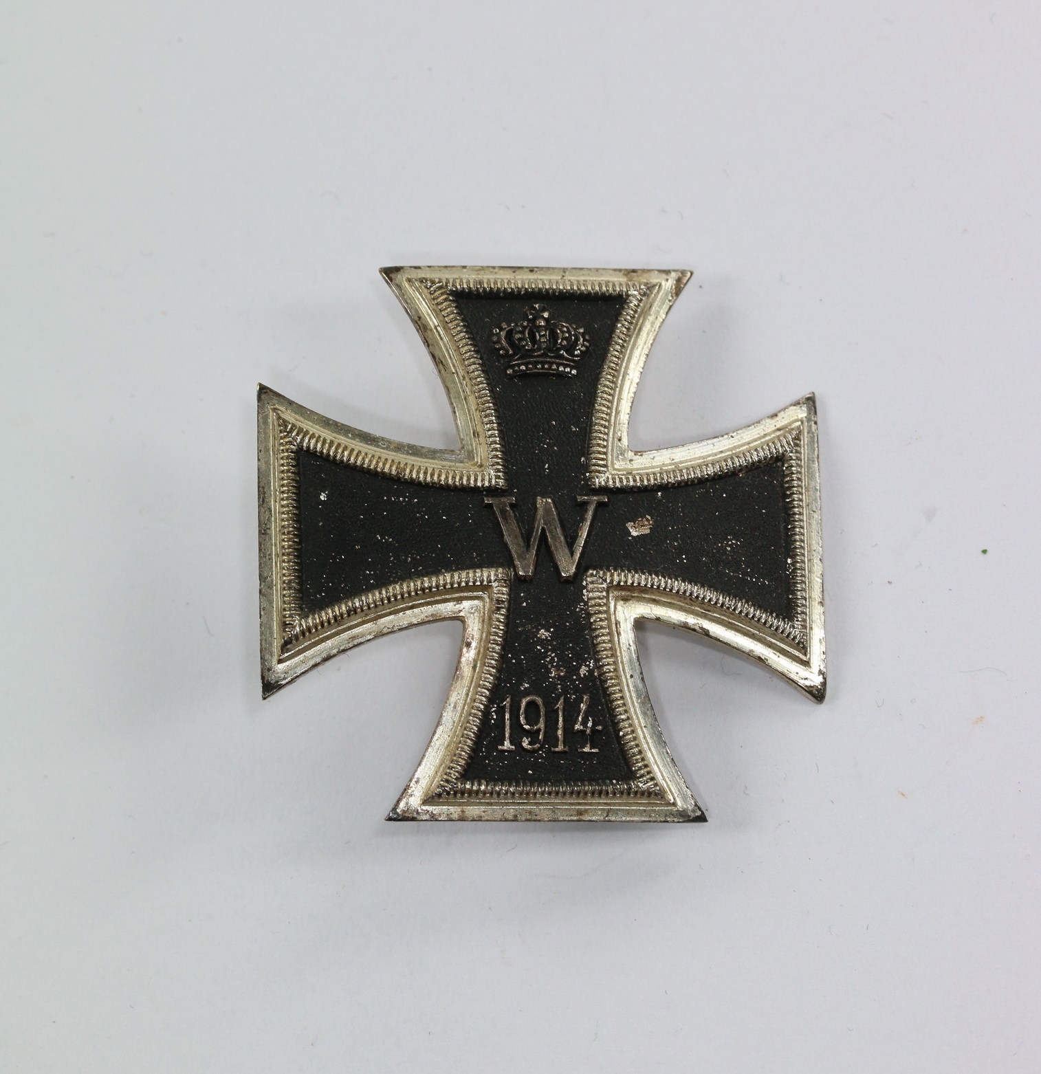 eisernes_kreuz_1 Iron Cross 1st Class 1939. Type Petz & Lorenz, Short Pin, Non-Magnetic. – Bild 1