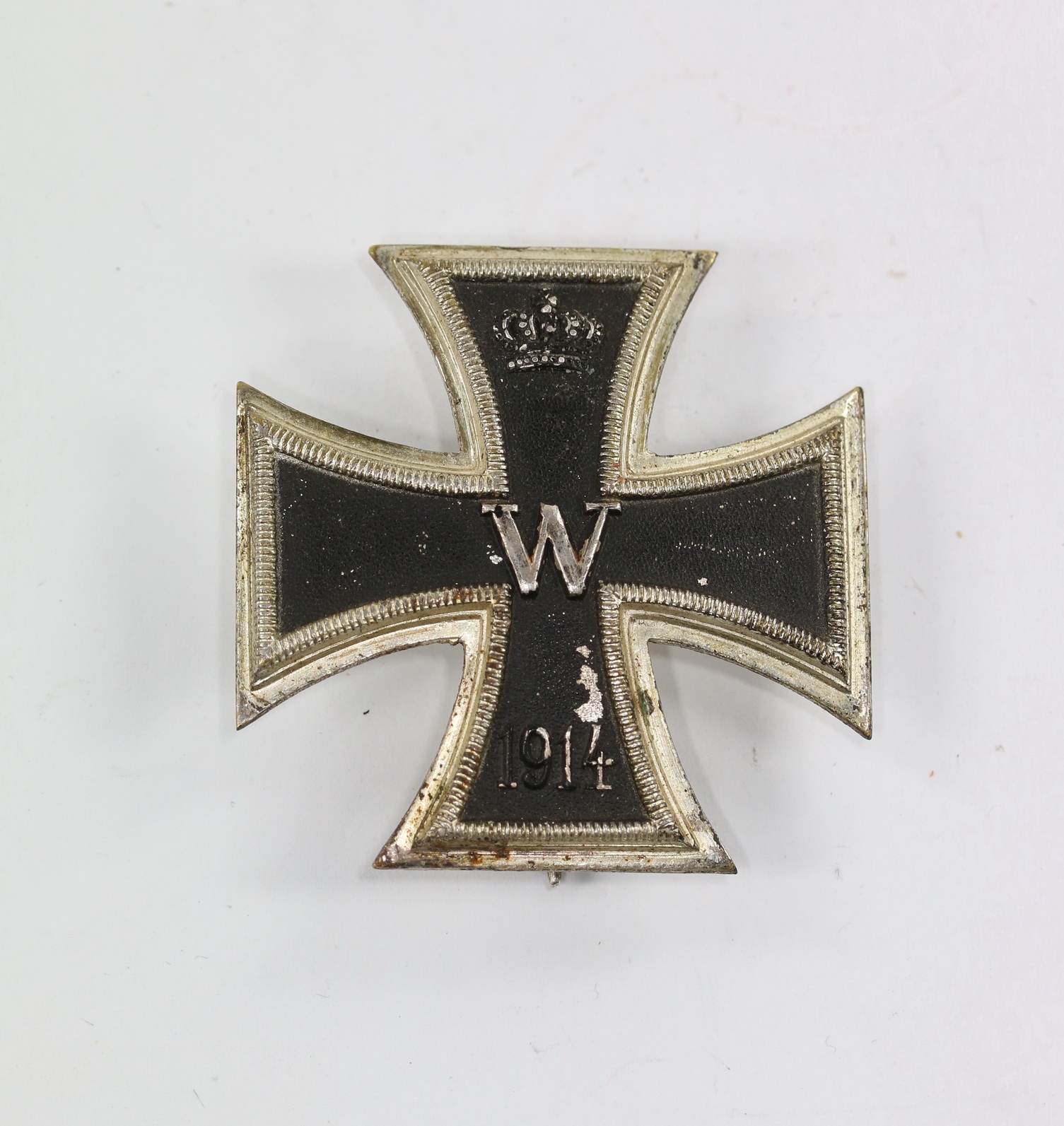 eisernes_kreuz_1 Eisernes Kreuz 1. Klasse 1914, Petz & Lorenz, lange Nadel, magnetisch – Bild 1