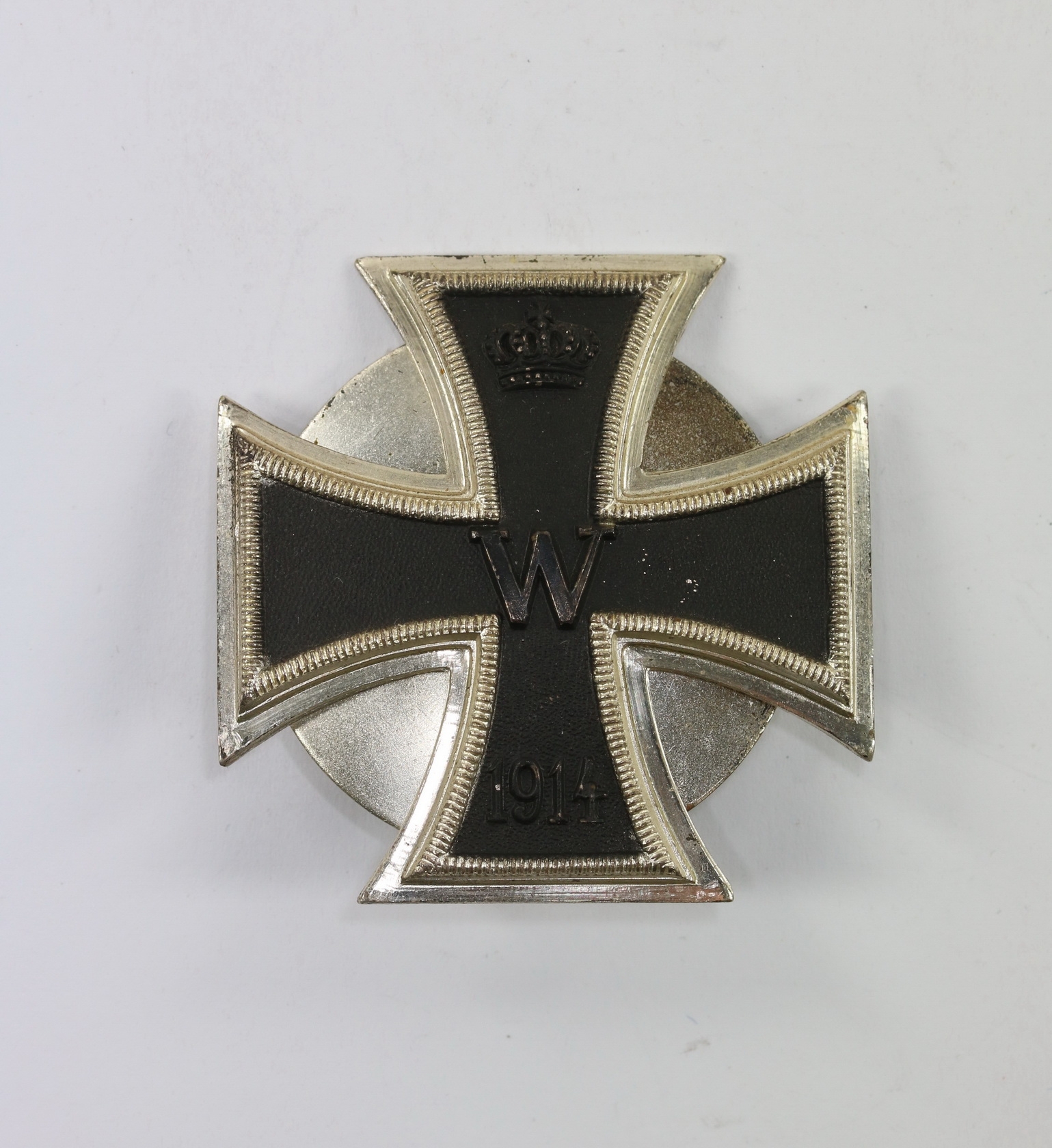 eisernes_kreuz_1 Iron Cross 1st Class 1914 on Screwback. Type Petz & Lorenz. – Bild 1