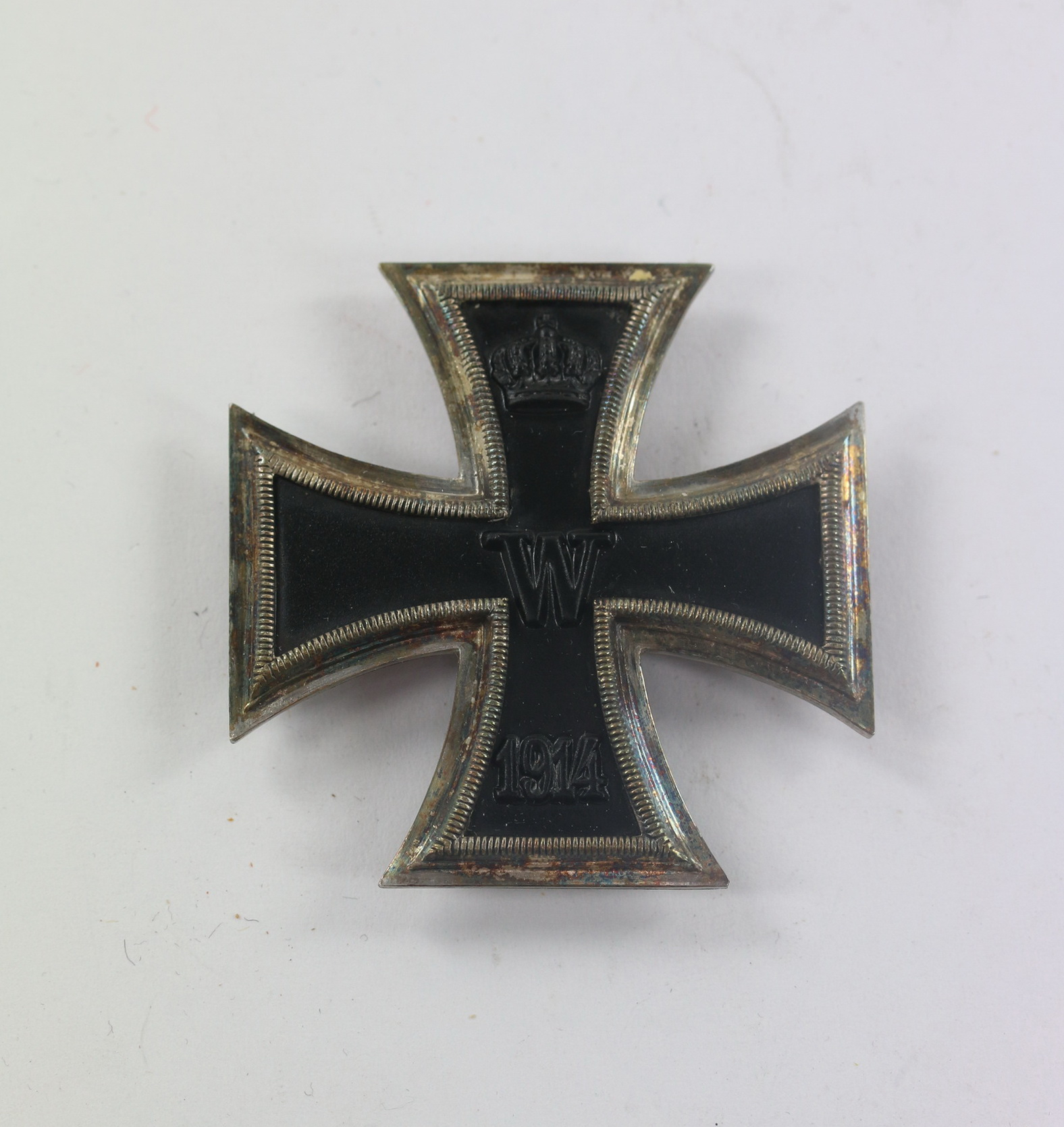 eisernes_kreuz_1 Iron Cross 1st Class Loop Variant. Maker Godet Berlin. – Bild 1