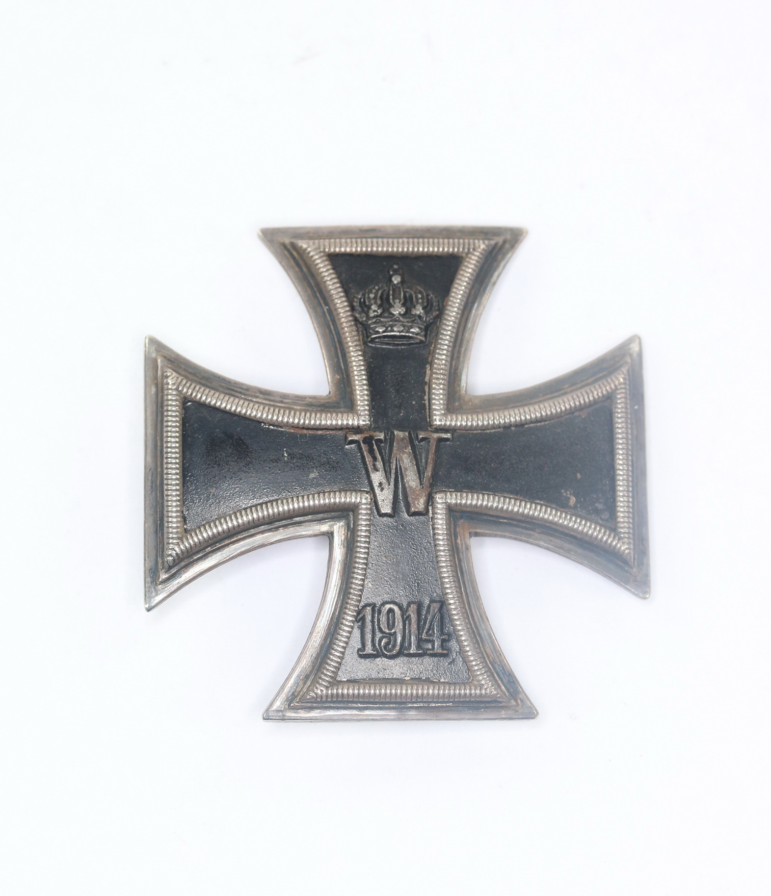 Eisernes Kreuz 1. Klasse 1914, Wagner & Sohn, Berlin, Silber 800, Variante (!) – Bild 1