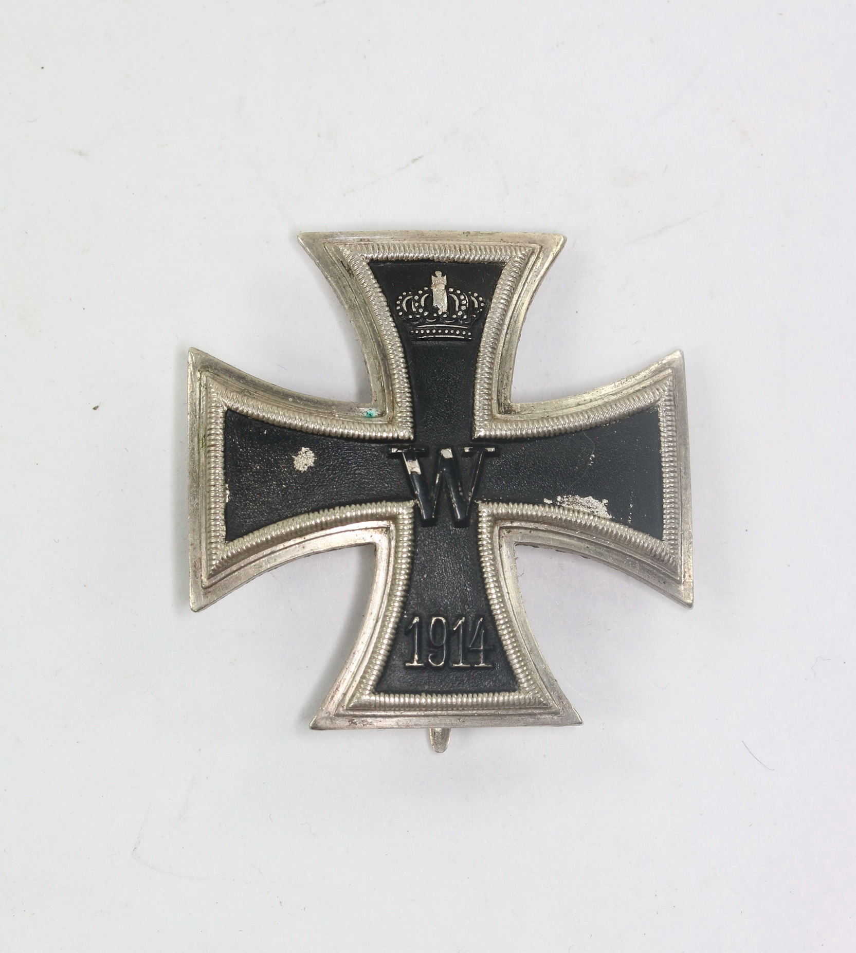 eisernes_kreuz_1 Iron Cross 1st Class 1914. Type Wilhelm Deumer, Lüdenscheid, One Piece, Non-magnetic. – Bild 1