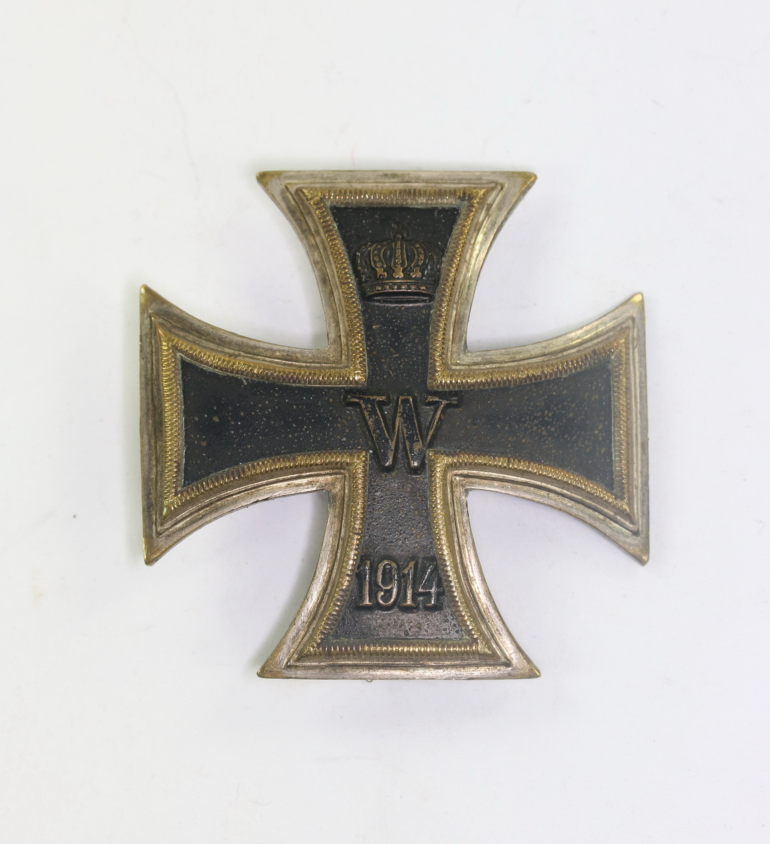 eisernes_kreuz_1 Iron Cross 1st Class 1914. Type Wilhelm Deumer, Non-magnetic. – Bild 1