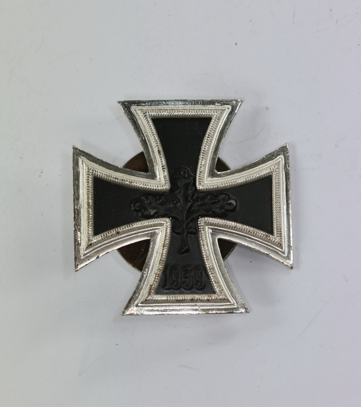 eisernes_kreuz_1 Iron Cross 1st Class 1957 on Screwback. Type Deumer. – Bild 1
