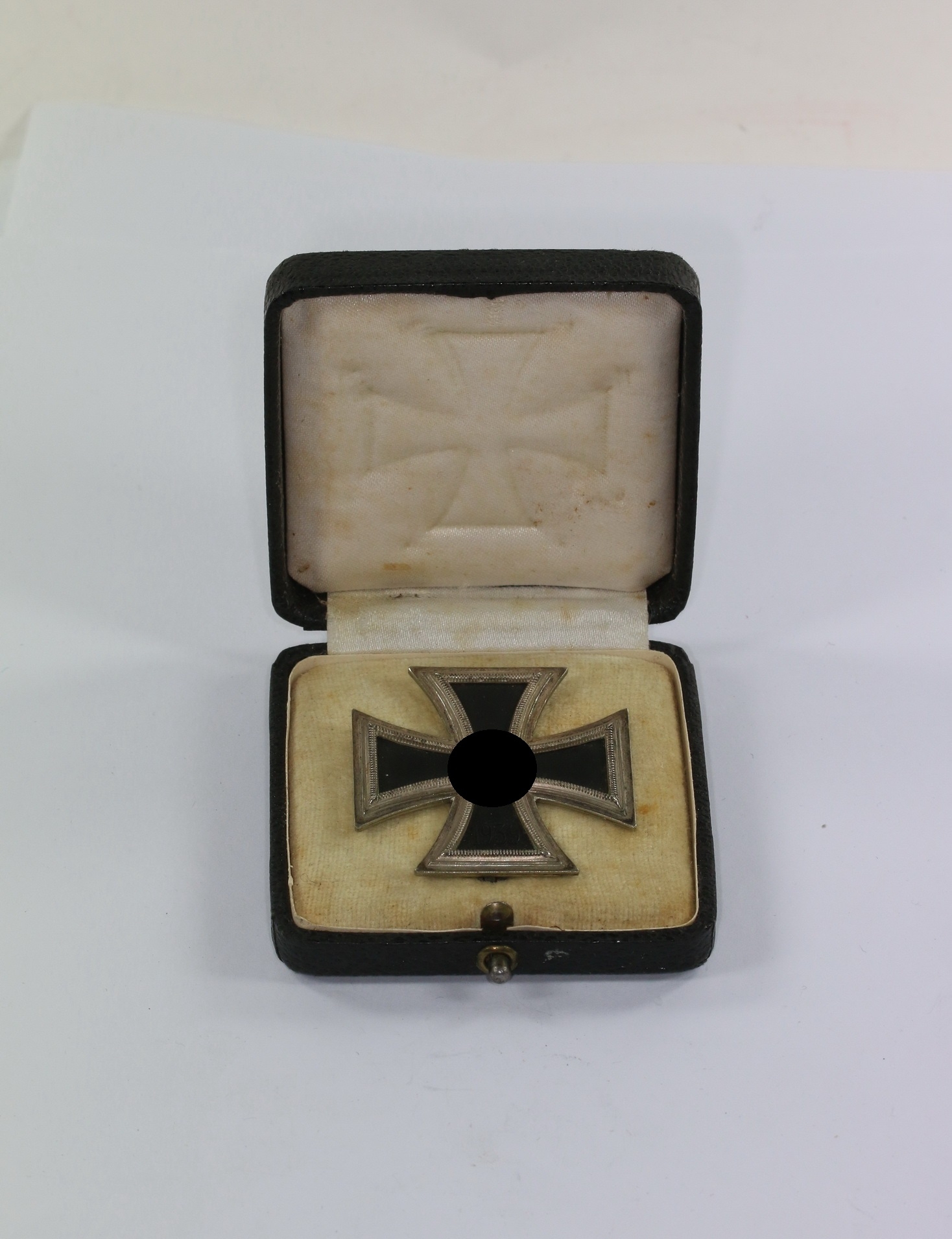 eisernes_kreuz_1 Cased Iron Cross 1st Class 1939. Type Freidrich Orth, Non-magnetic. – Bild 1