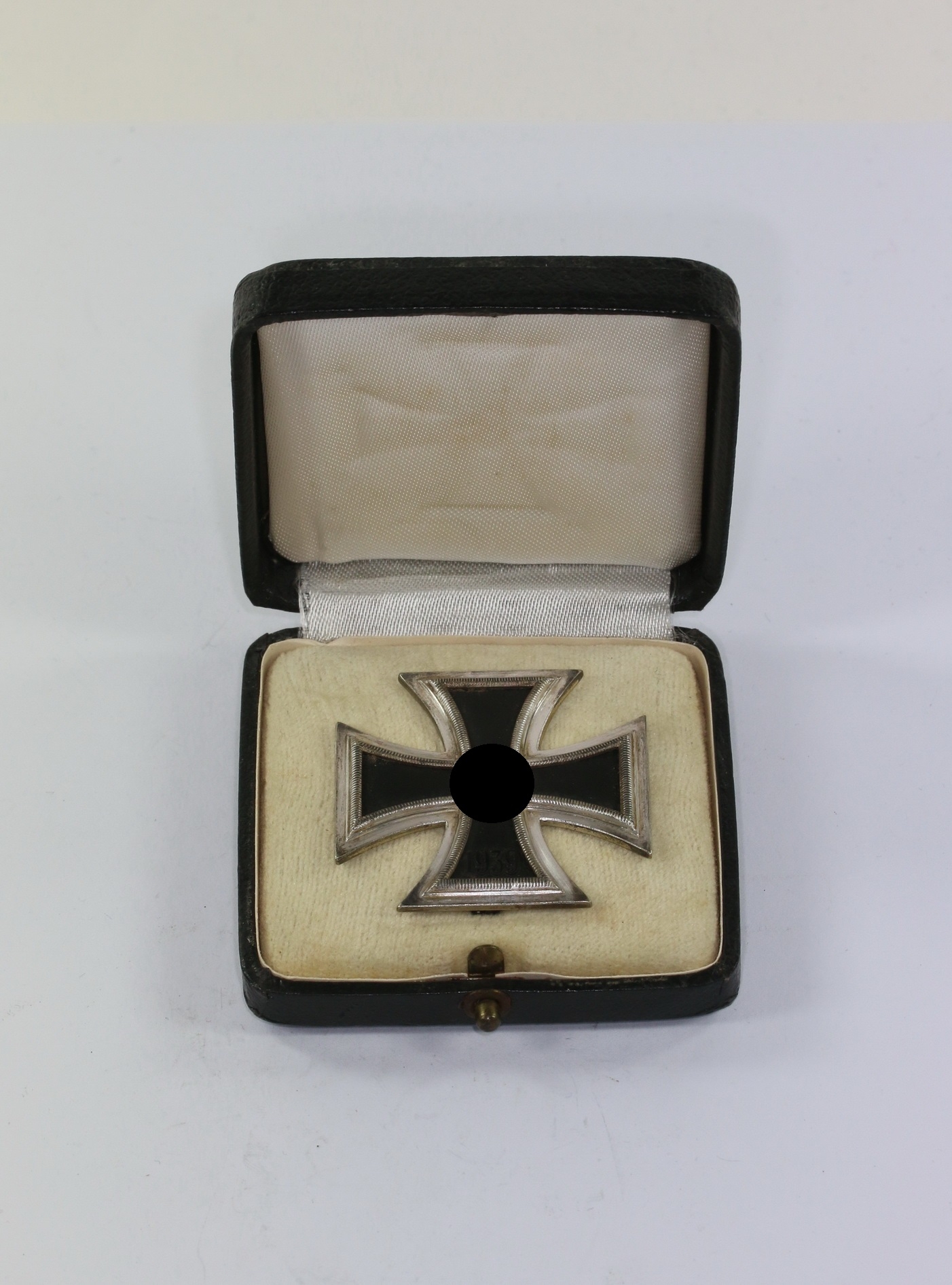 Cased Iron Cross 1st Class 1939. Type Wächtler & Lange, Non-Magnetisch. – Bild 1