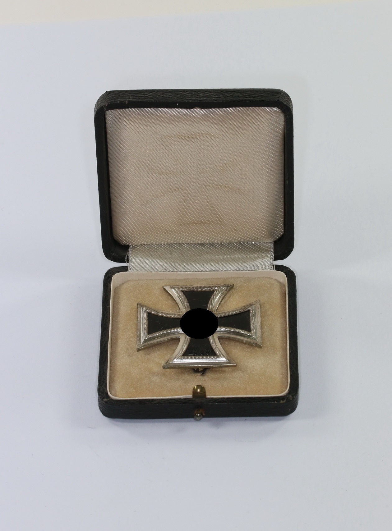 Cased Iron Cross 1st Class. Type Paul Meybauer (Early). – Bild 1