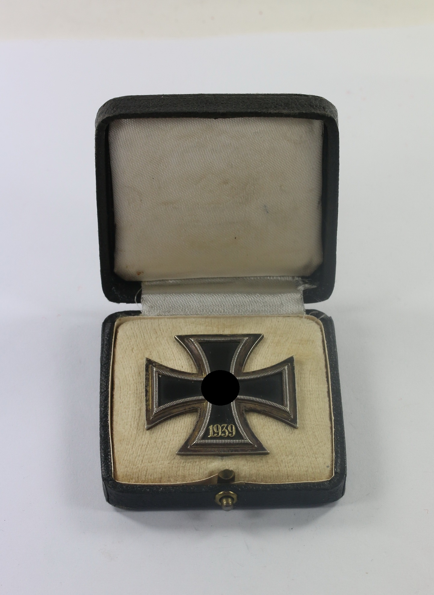 Cased Iron Cross 1st Class 1939. Type Wächtler & Lange, Mittweida, Non-Magnetic.  – Bild 1