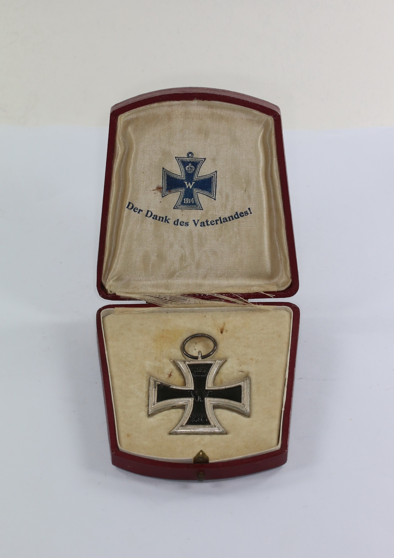 Cased Iron Cross 2nd Class 1914 - Der Dank des Vaterlandes! – Bild 1