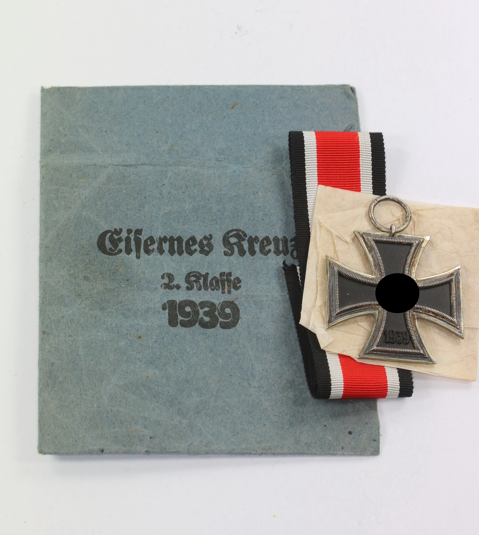 Iron Cross 2nd Class 1939 in Envelope. Maker 14, L. Chr. Lauer Nürnberg/Berlin – Bild 1