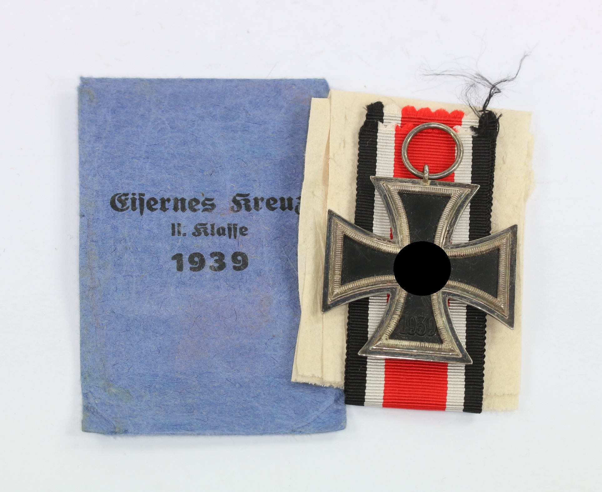 eisernes_kreuz_2 Eisernes Kreuz 2. Klasse 1939, in kleiner (!) Verleihungstüte Maria Schenkl – Bild 1