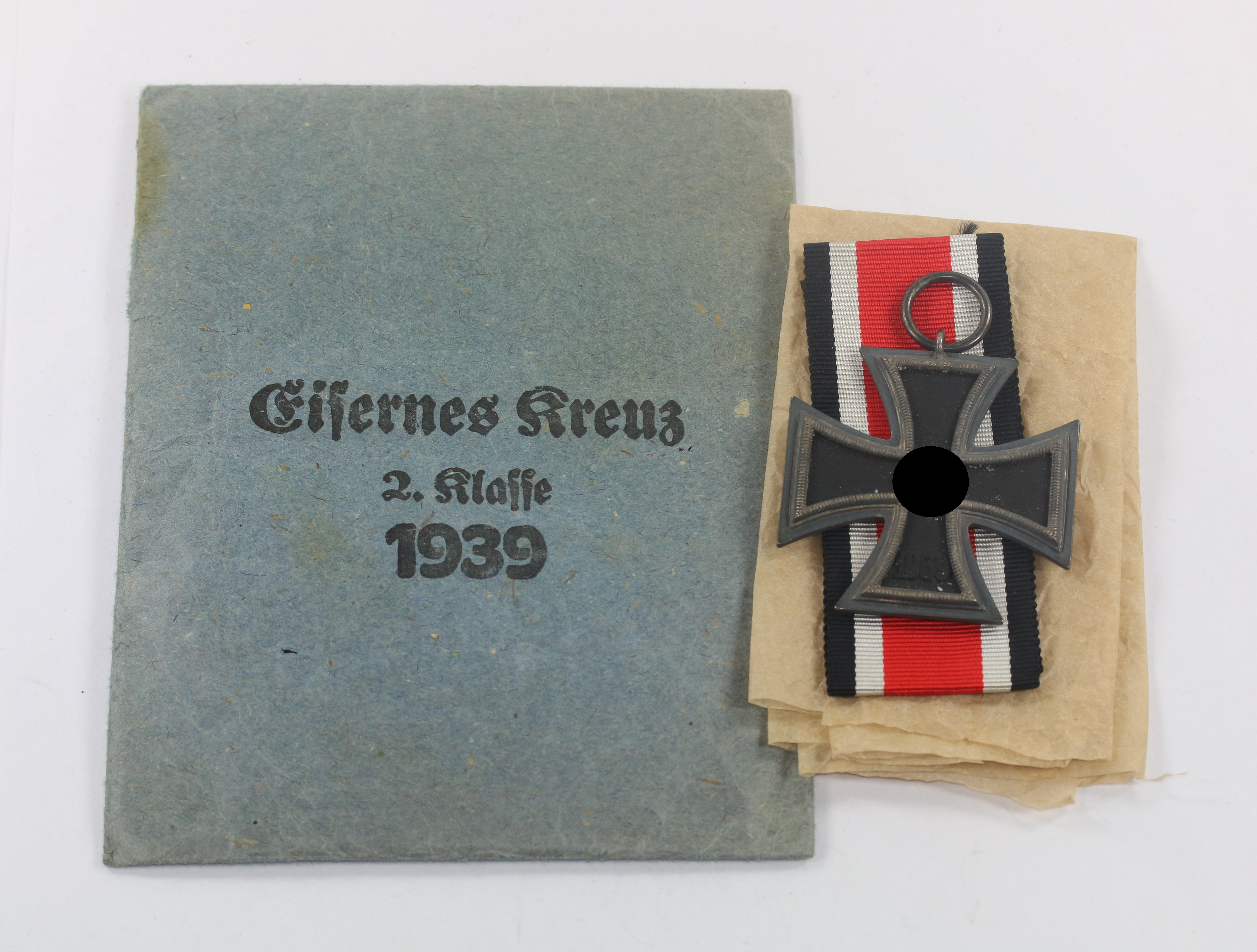 eisernes_kreuz_2 Iron Cross 2nd Class 1939 in Envelope, Hammer & Söhne, Geringswalde – Bild 1