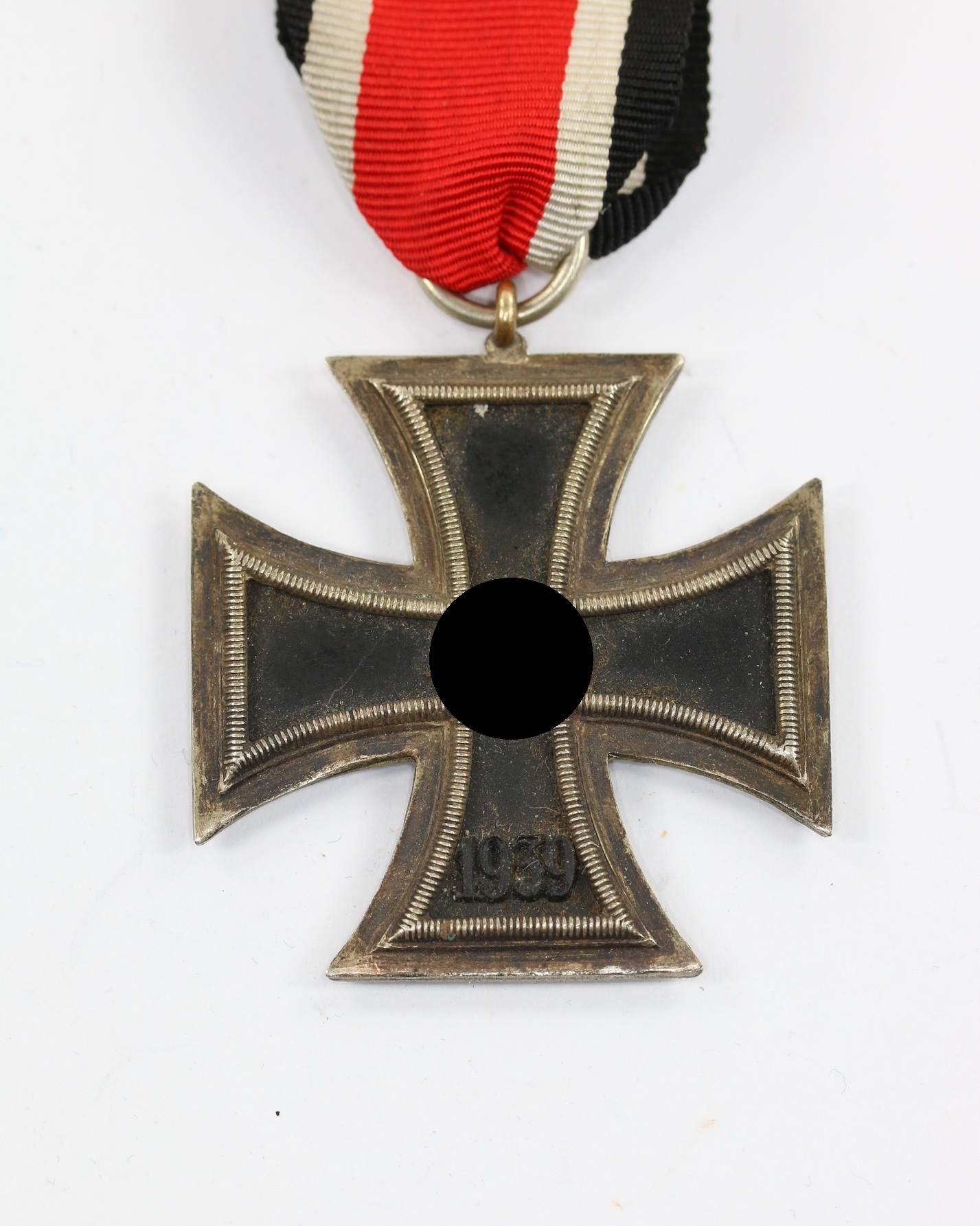 Iron Cross 2nd Class 1939. Type C.E. Juncker, -Wide Frame- Zink Kern (!) – Bild 1