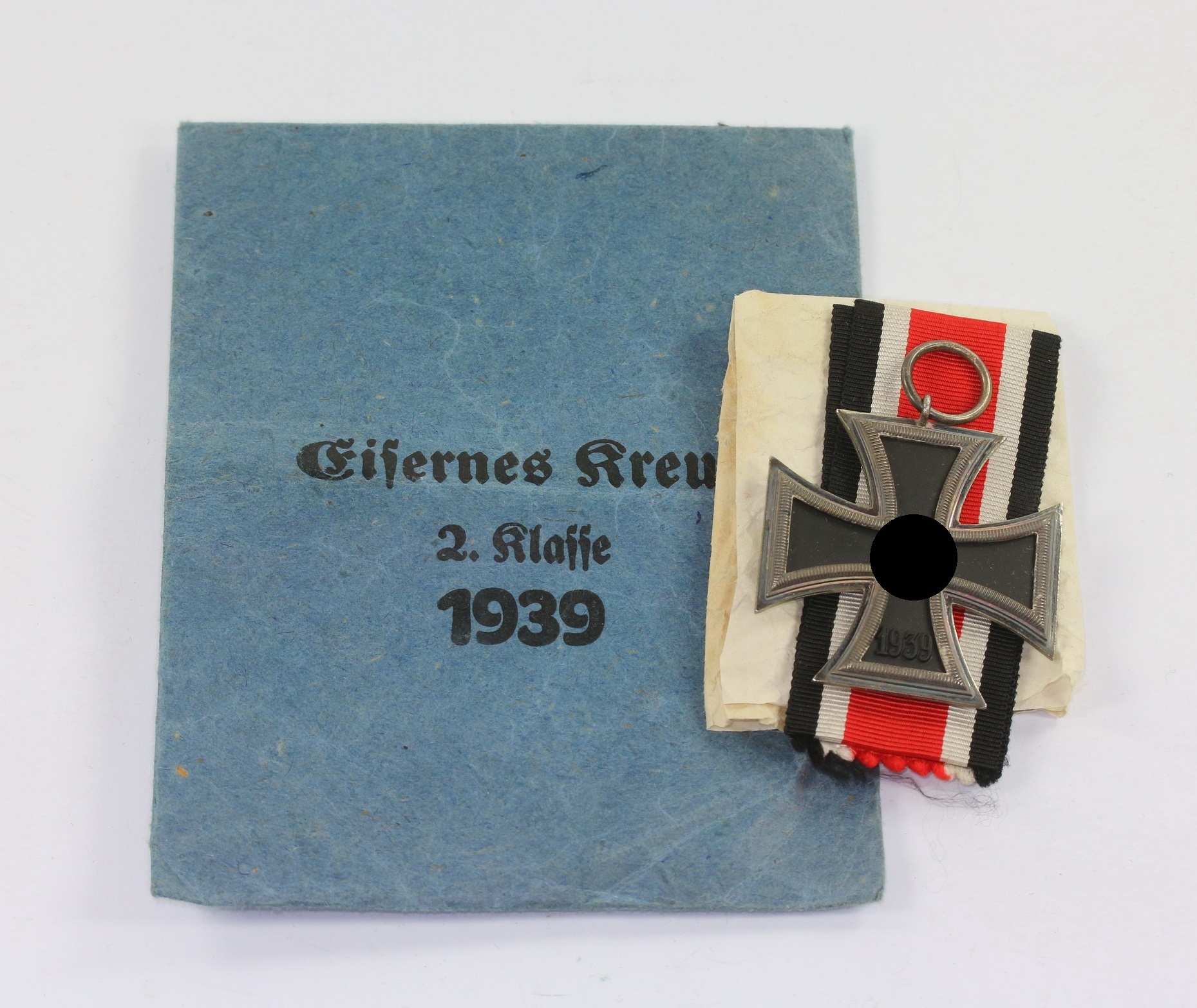 Iron Cross 2nd Class 1939 in Envelope. Maker Moritz Hausch. – Bild 1
