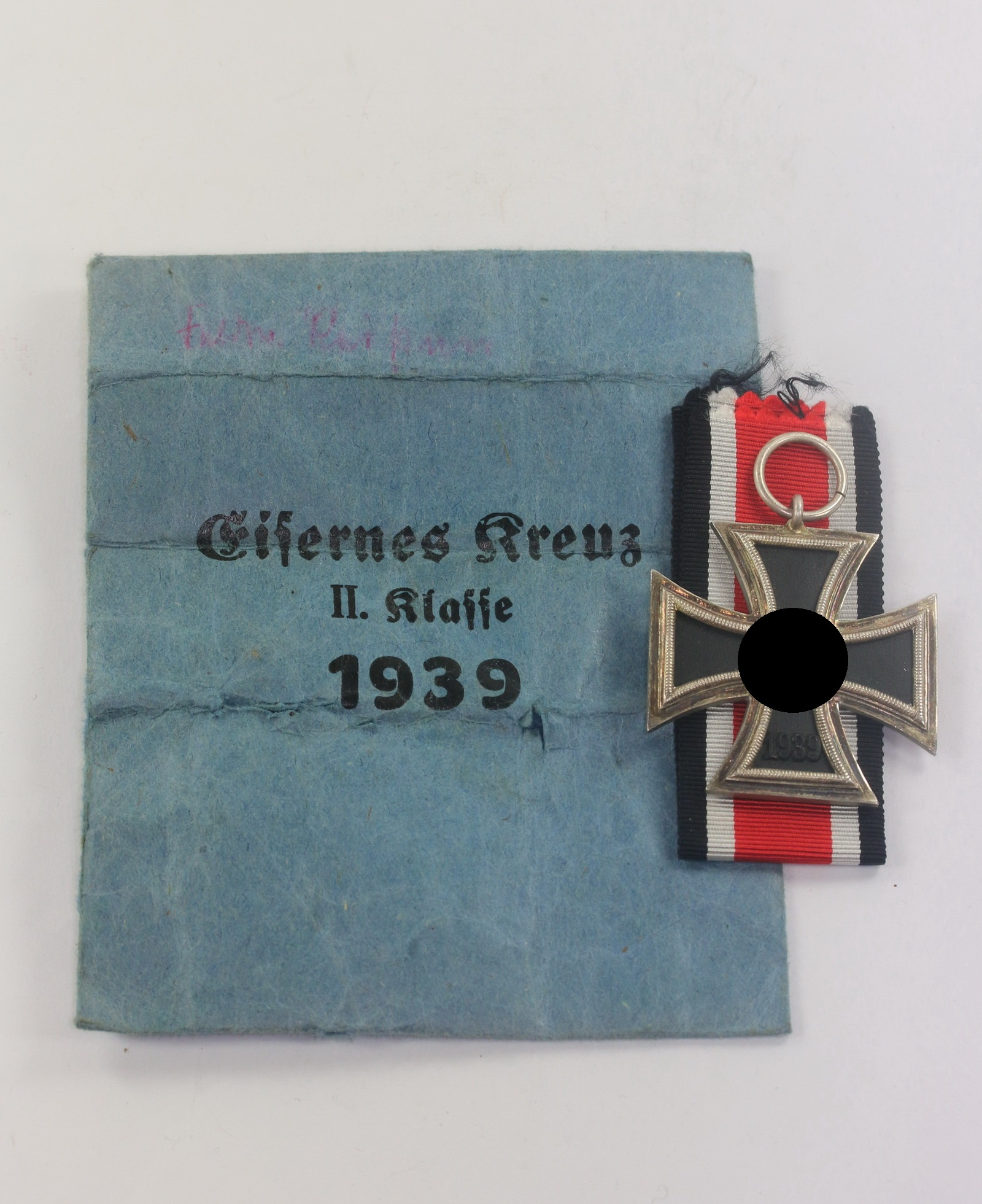 Iron Cross 2nd Class 1939 in Envelope. Type Deschler "Round 3". – Bild 1