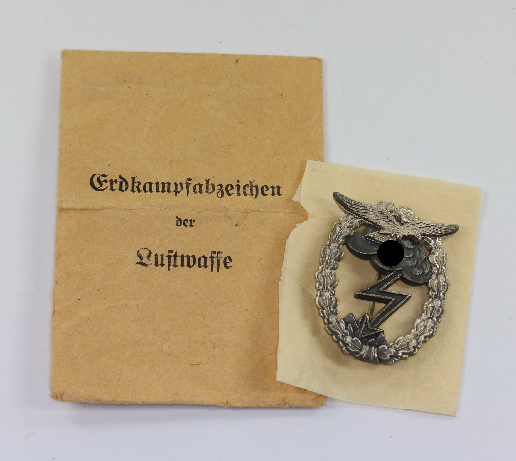 Luftwaffe Ground Assault Badge in Envelope. Maker Osang Dresden. – Bild 1