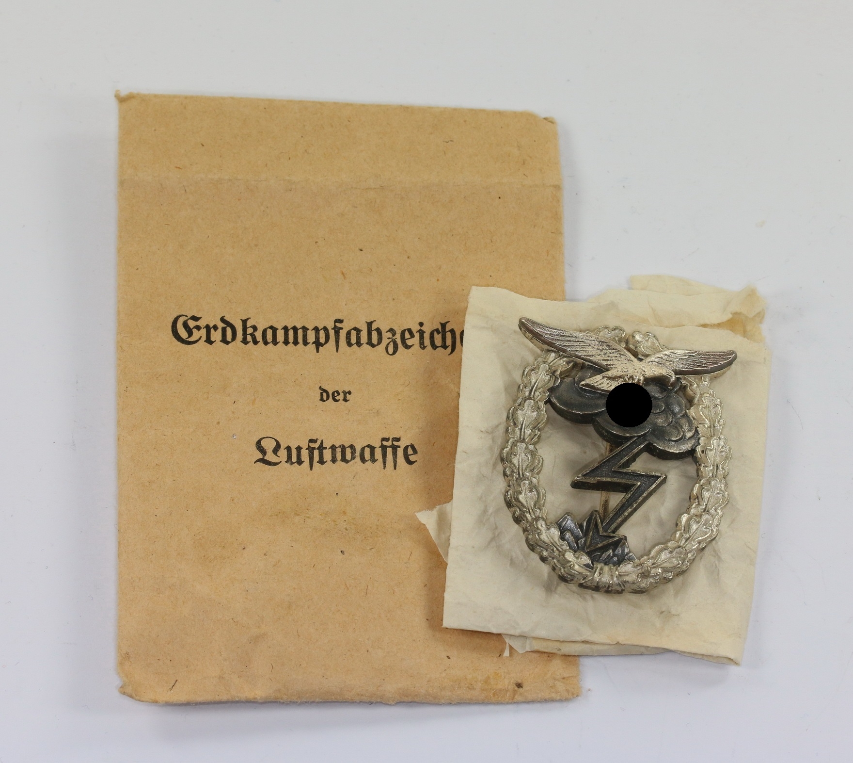 Luftwaffe Ground Assault Badge in Envelope. Maker Osang. – Bild 1